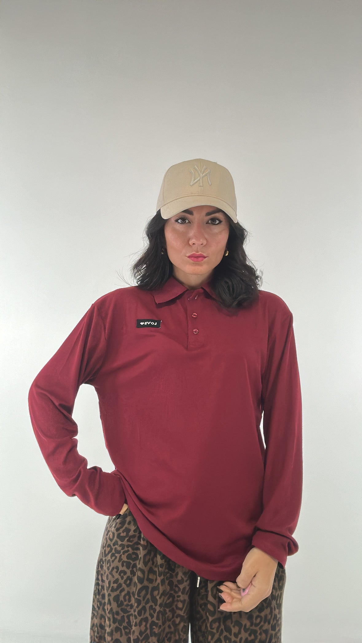 Polo LOVE - BORDEAUX