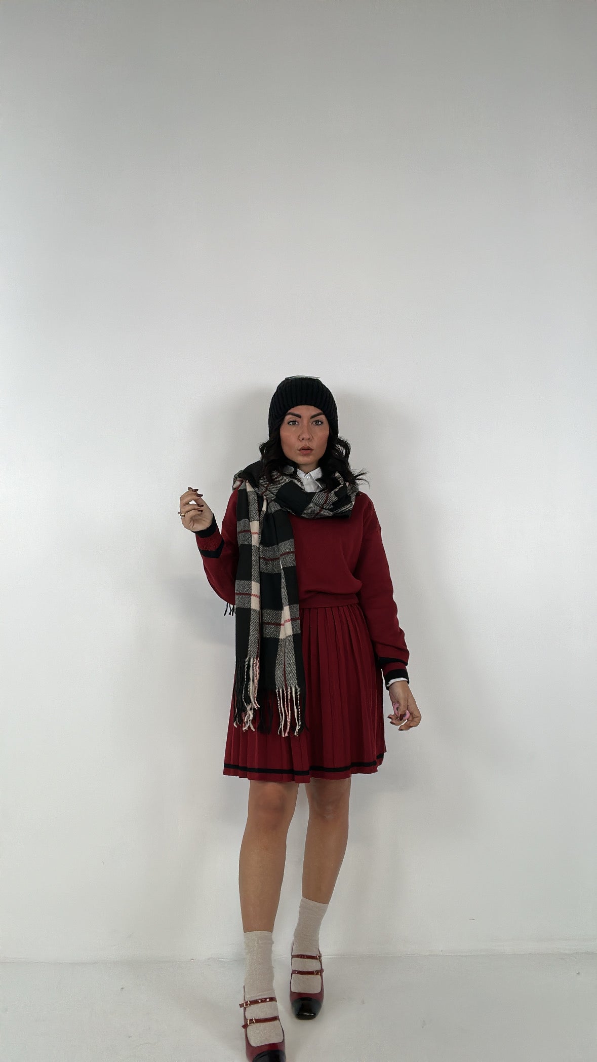 Completo POLO E GONNA - BORDEAUX