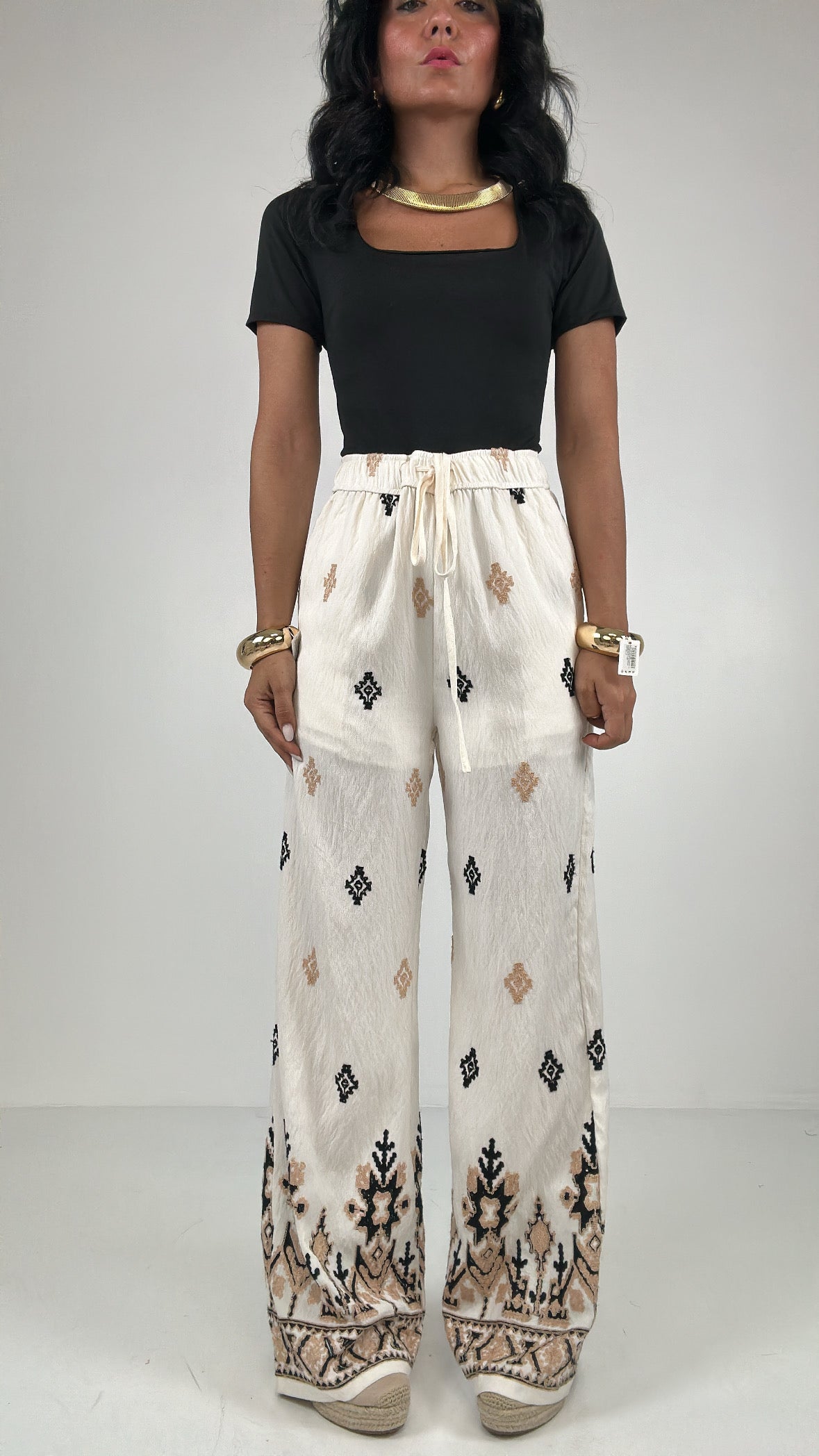 Pantalone ROMBO - NERO