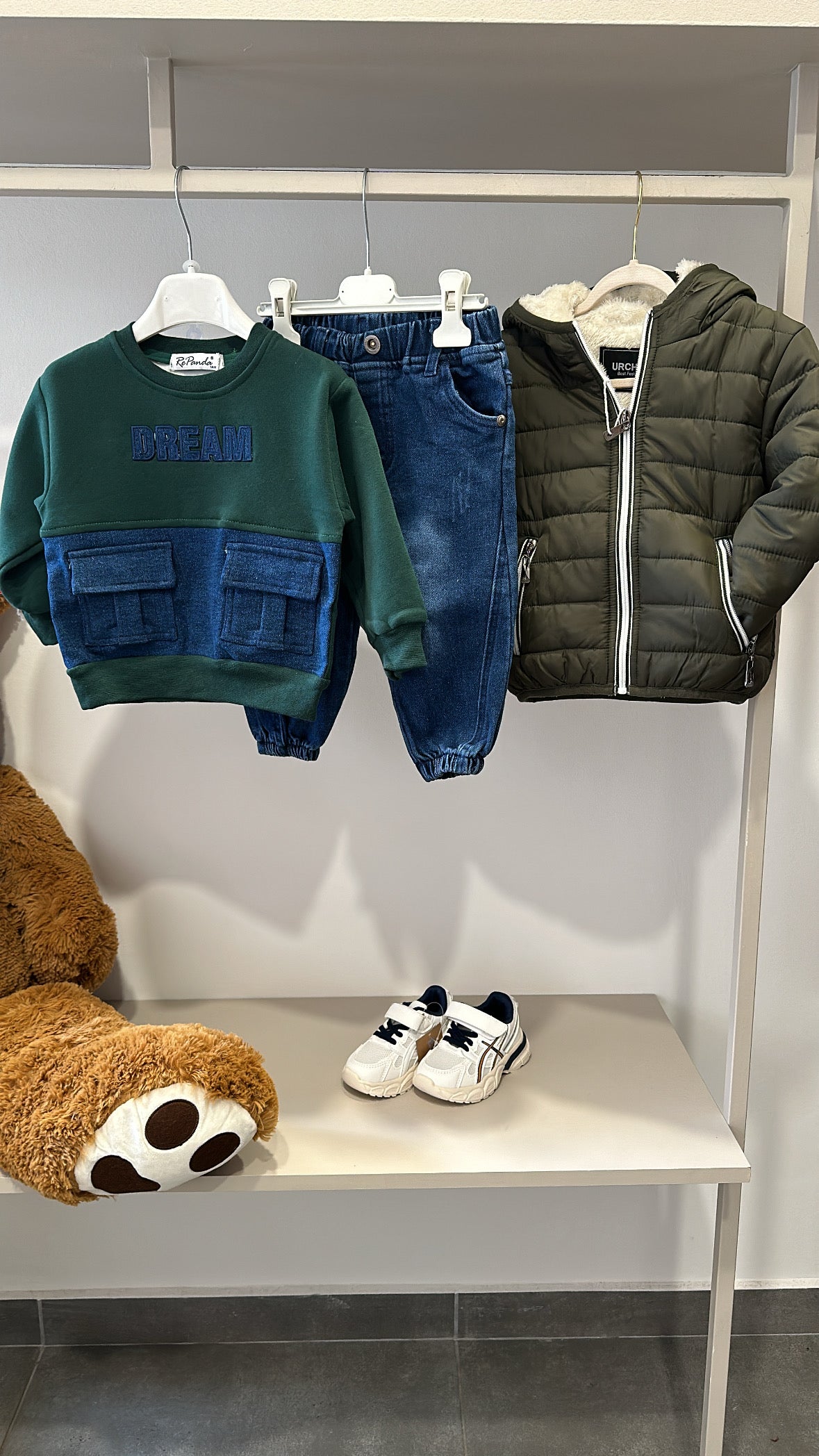 Giubbino URCHI 1-5A - VERDE MILITARE