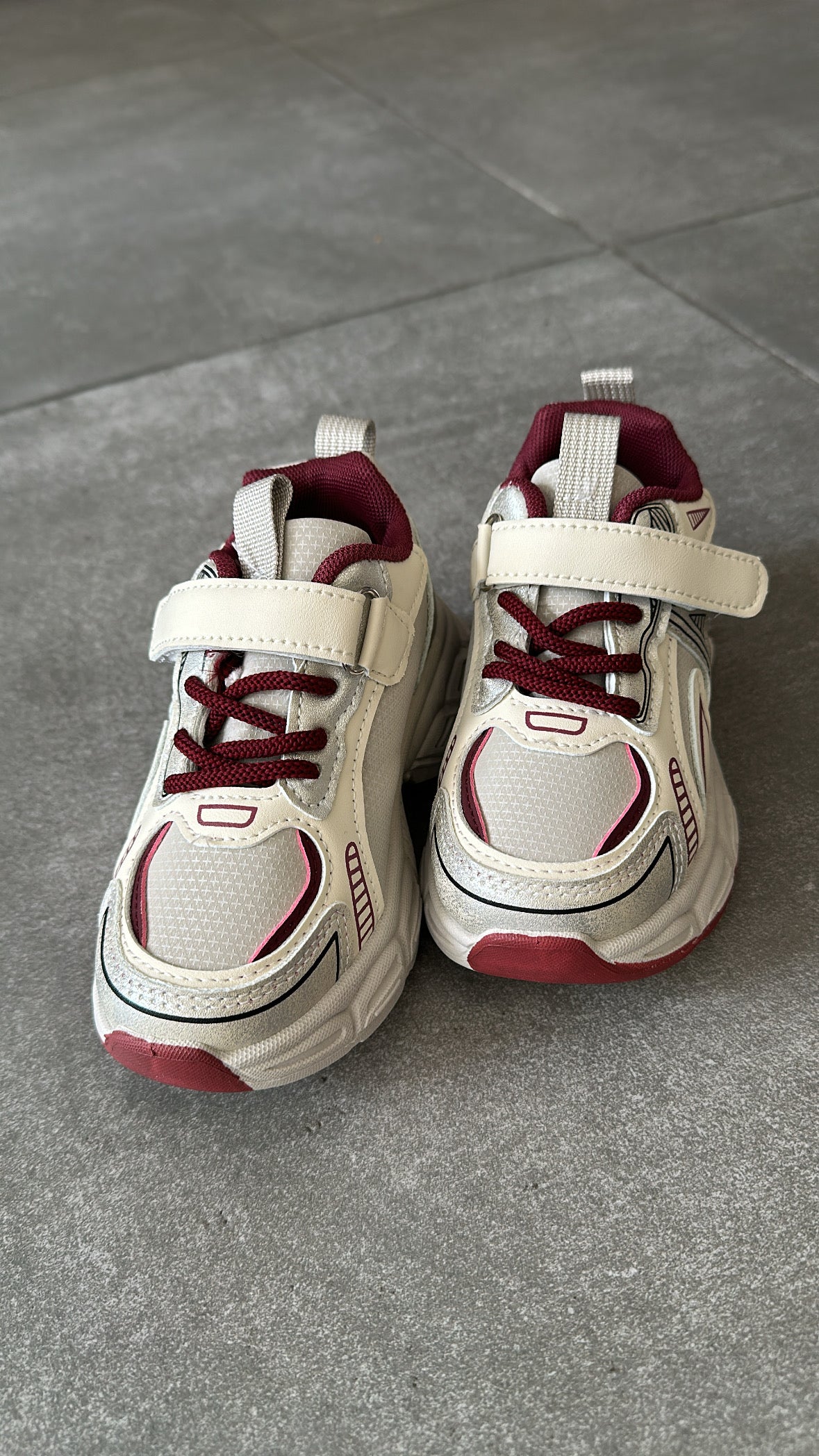 Sneakers A STRAPPO - BORDEAUX
