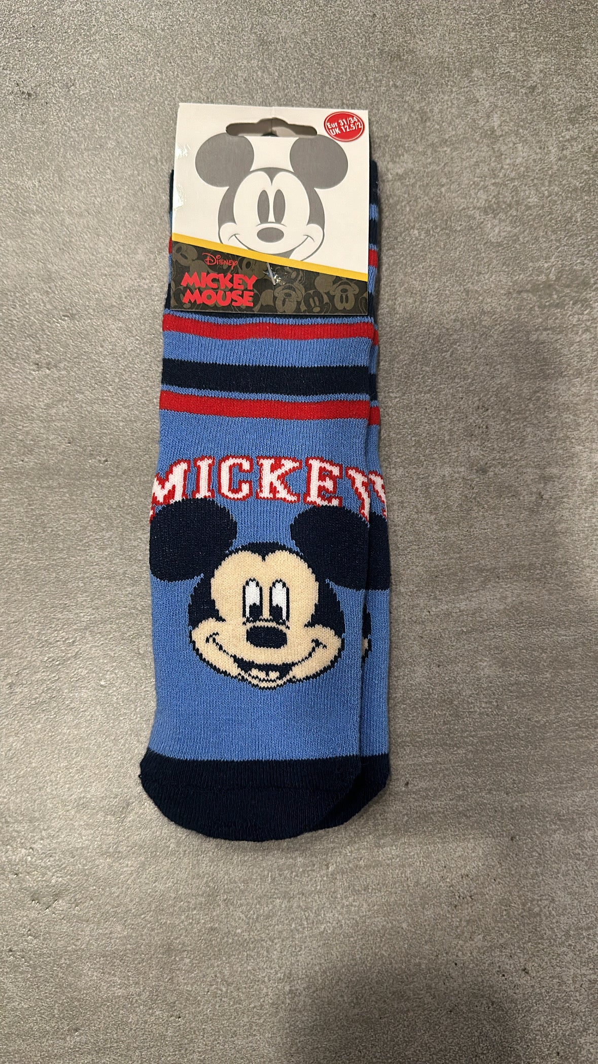 Calzino ANTISCIVOLO MICKEY - BLU
