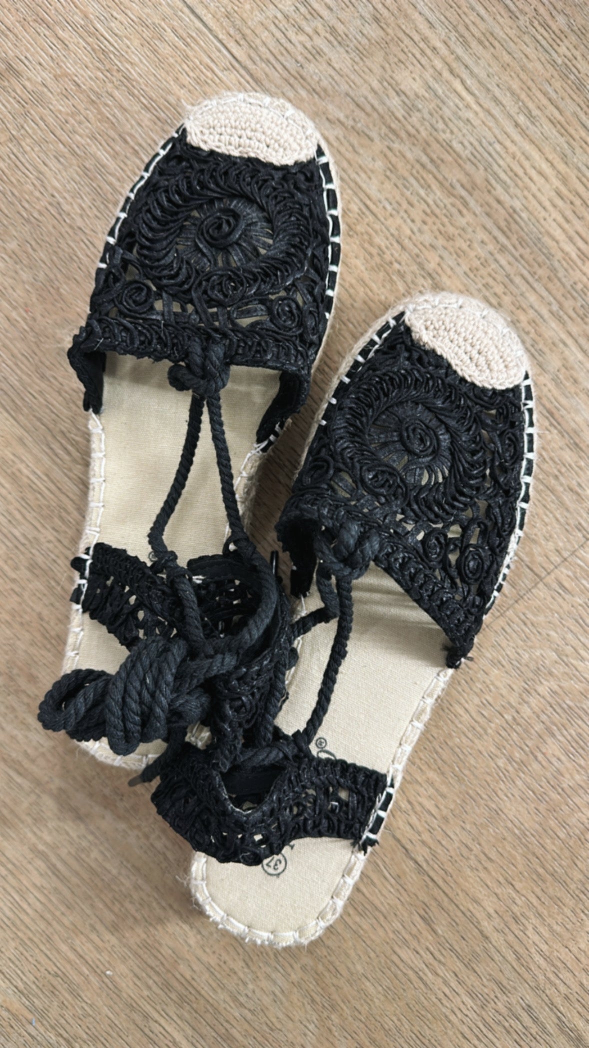 ESPADRILLAS BASSE - NERO