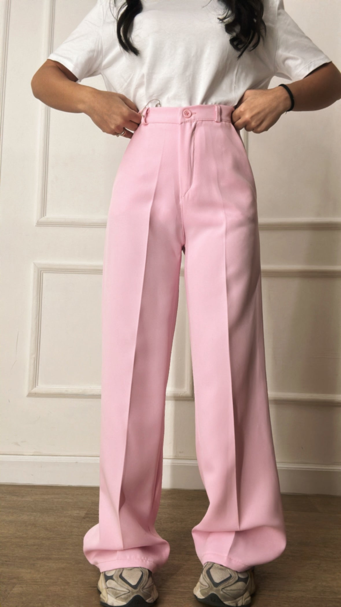 Pantalone PALAZZO SPRING - ROSA