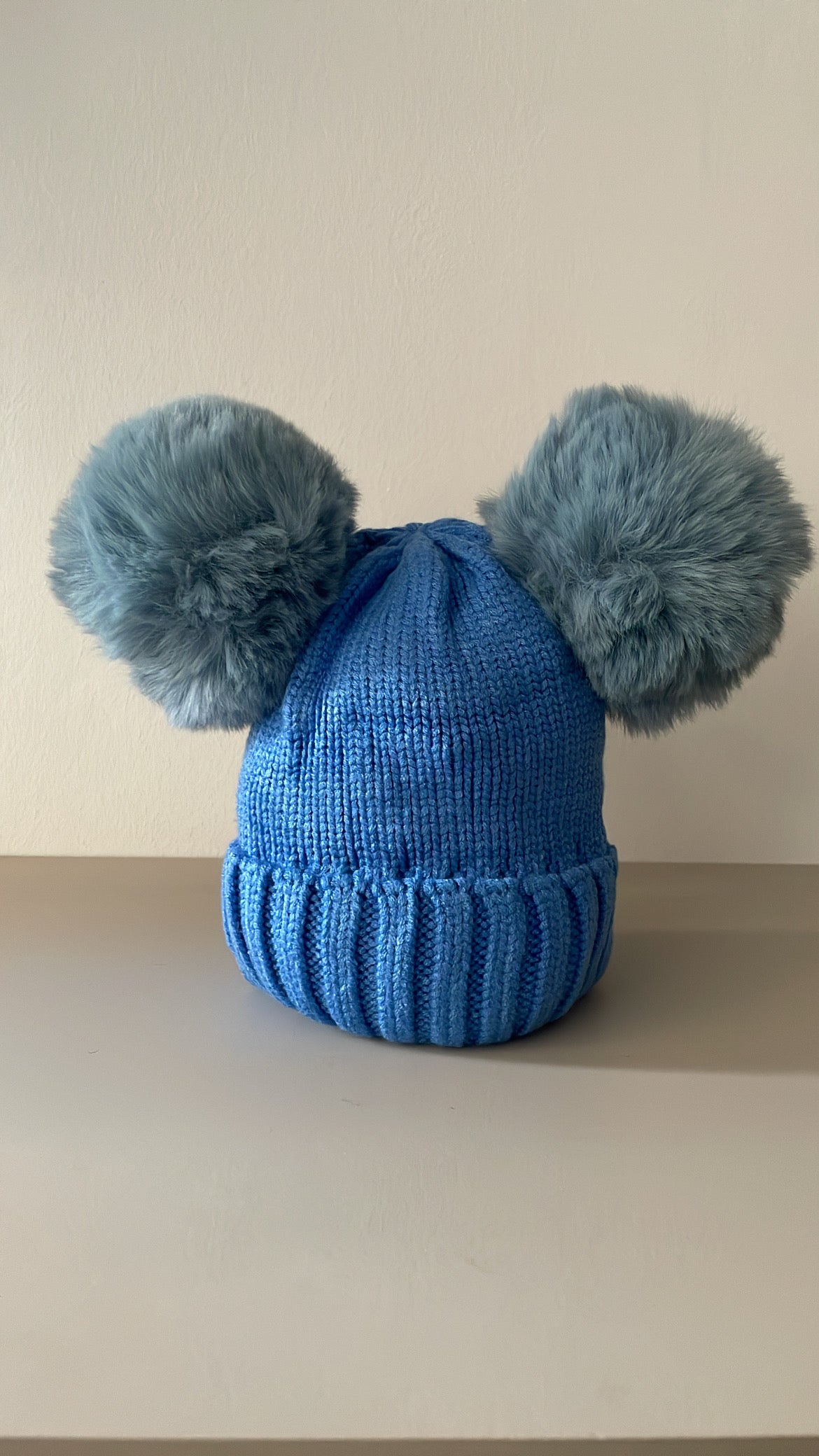 Cappellino DOPPIO PON PON - BLU
