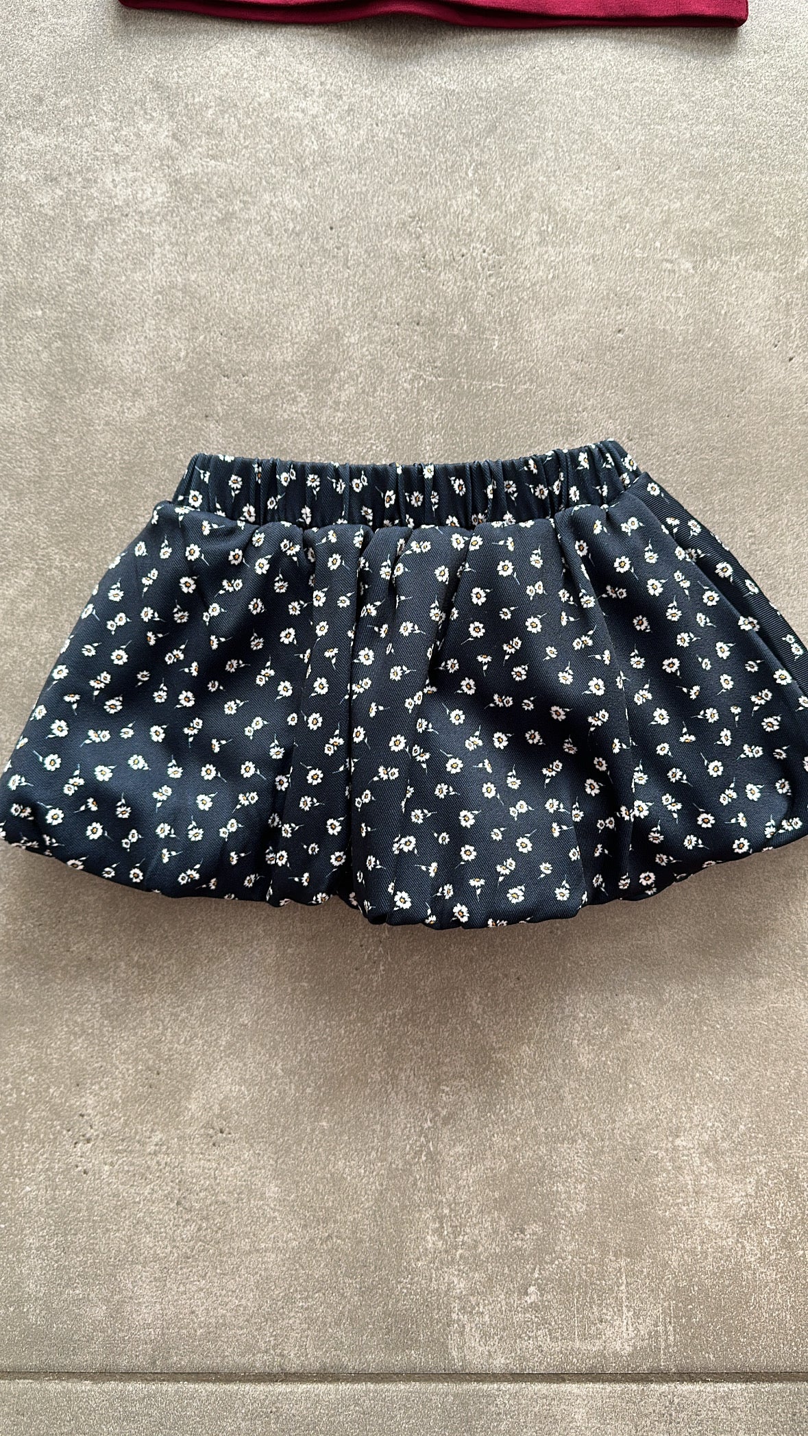 Minigonna FIORELLINI 12-36M - BLU