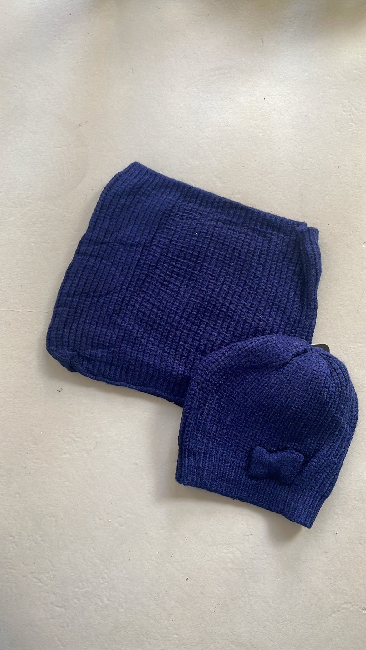 Cappellino CON SCALDA COLLO - BLU