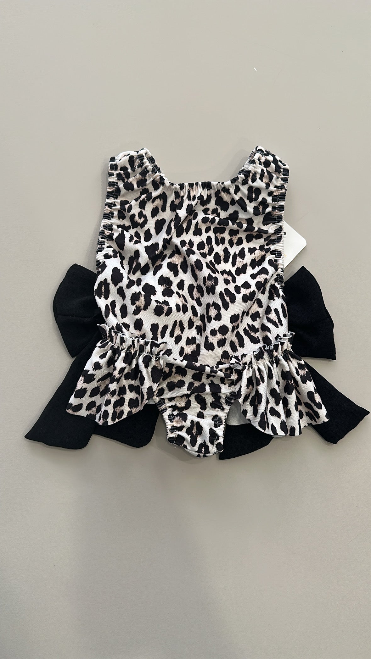 Costume INTERO MACULATO 2-12A - NERO