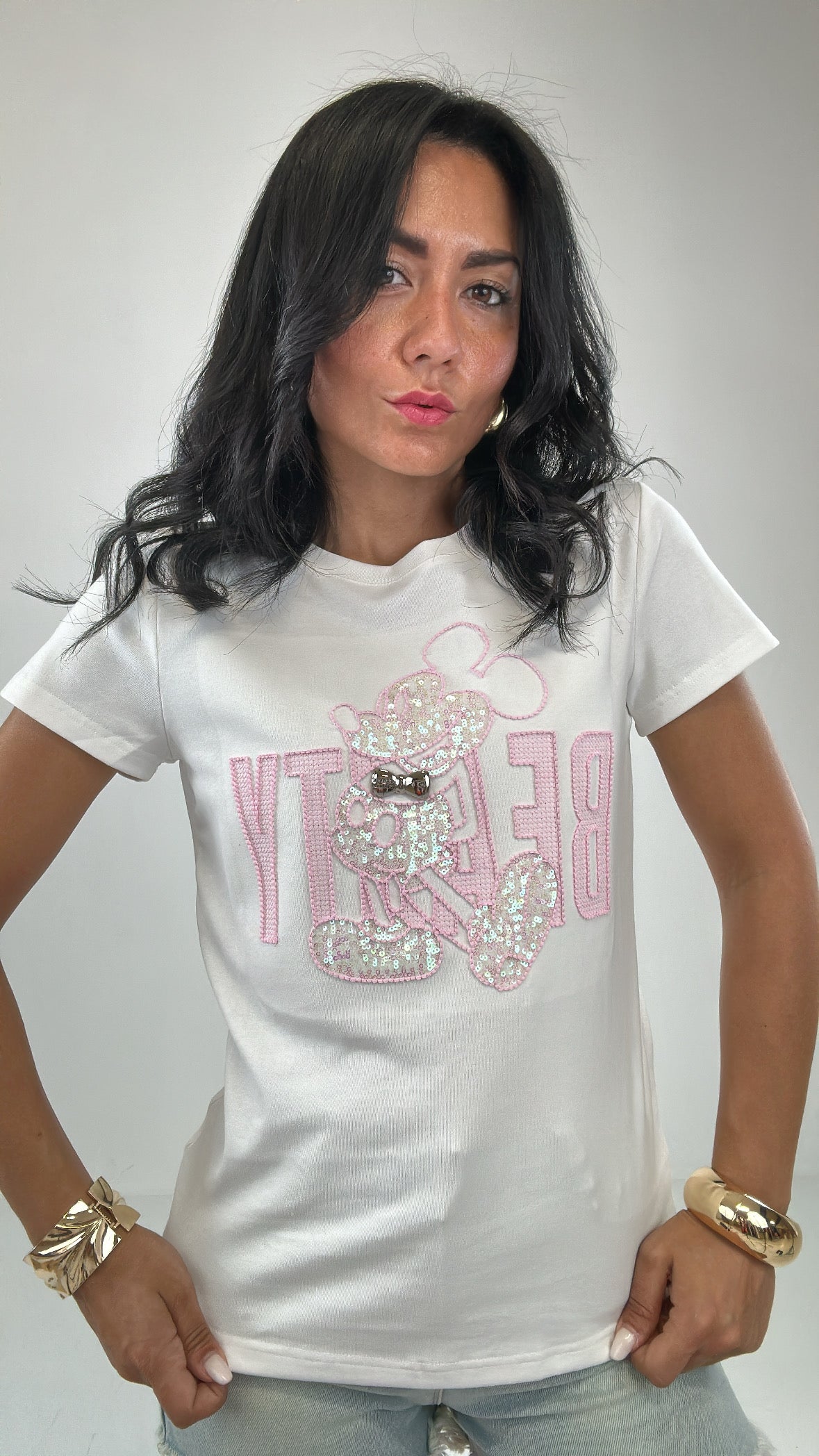 T-shirt BEATY - BIANCO