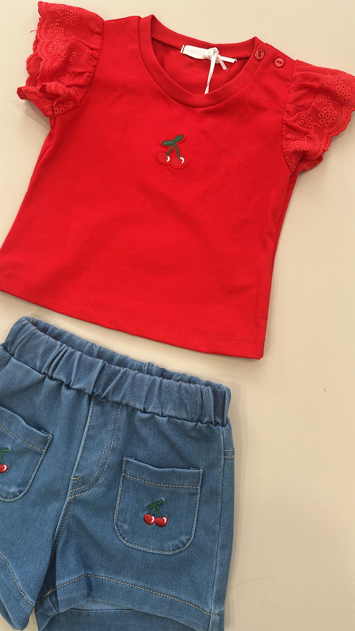 Completo CILIAGIA VOLANT 12-36M - ROSSO