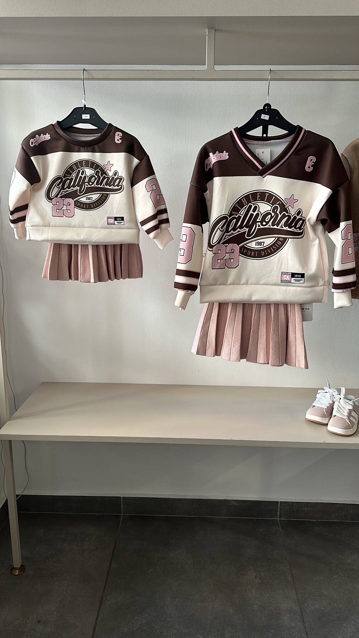 Felpa CALIFORNIA SPORT 12-36M - MARRONE