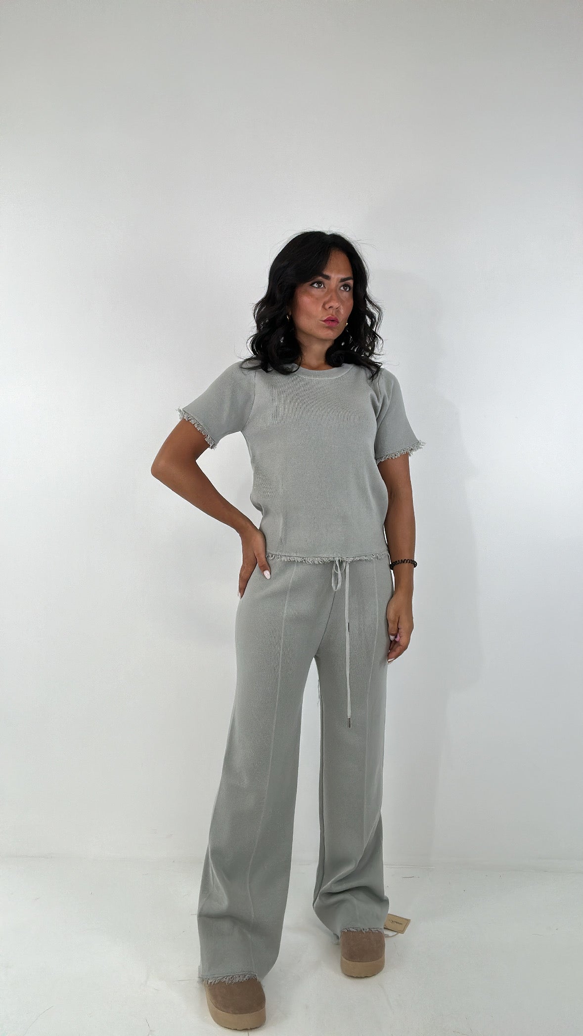 Coordinato FRANGETTA - GRIGIO