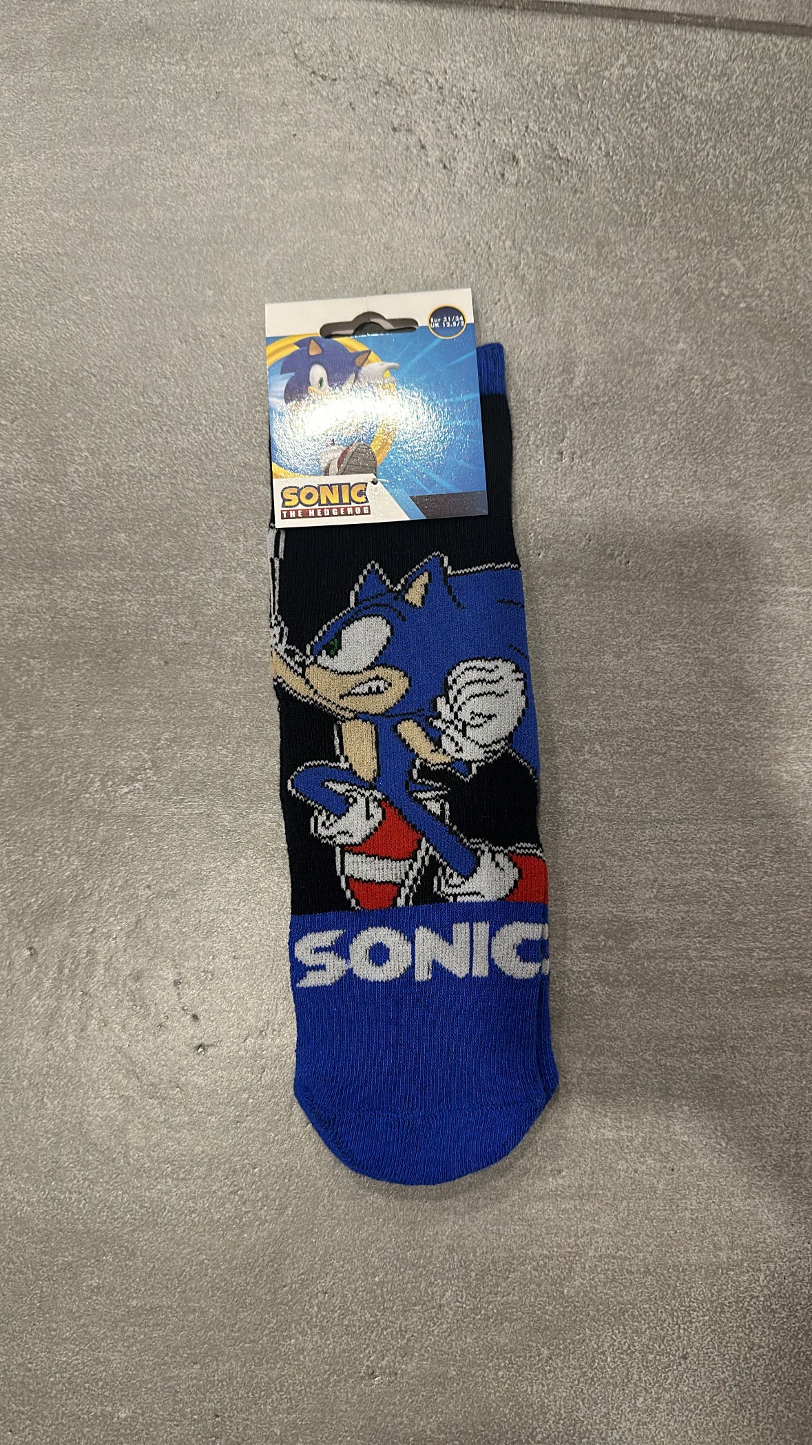 Calzino ANTISCIVOLO SONIC - NERO