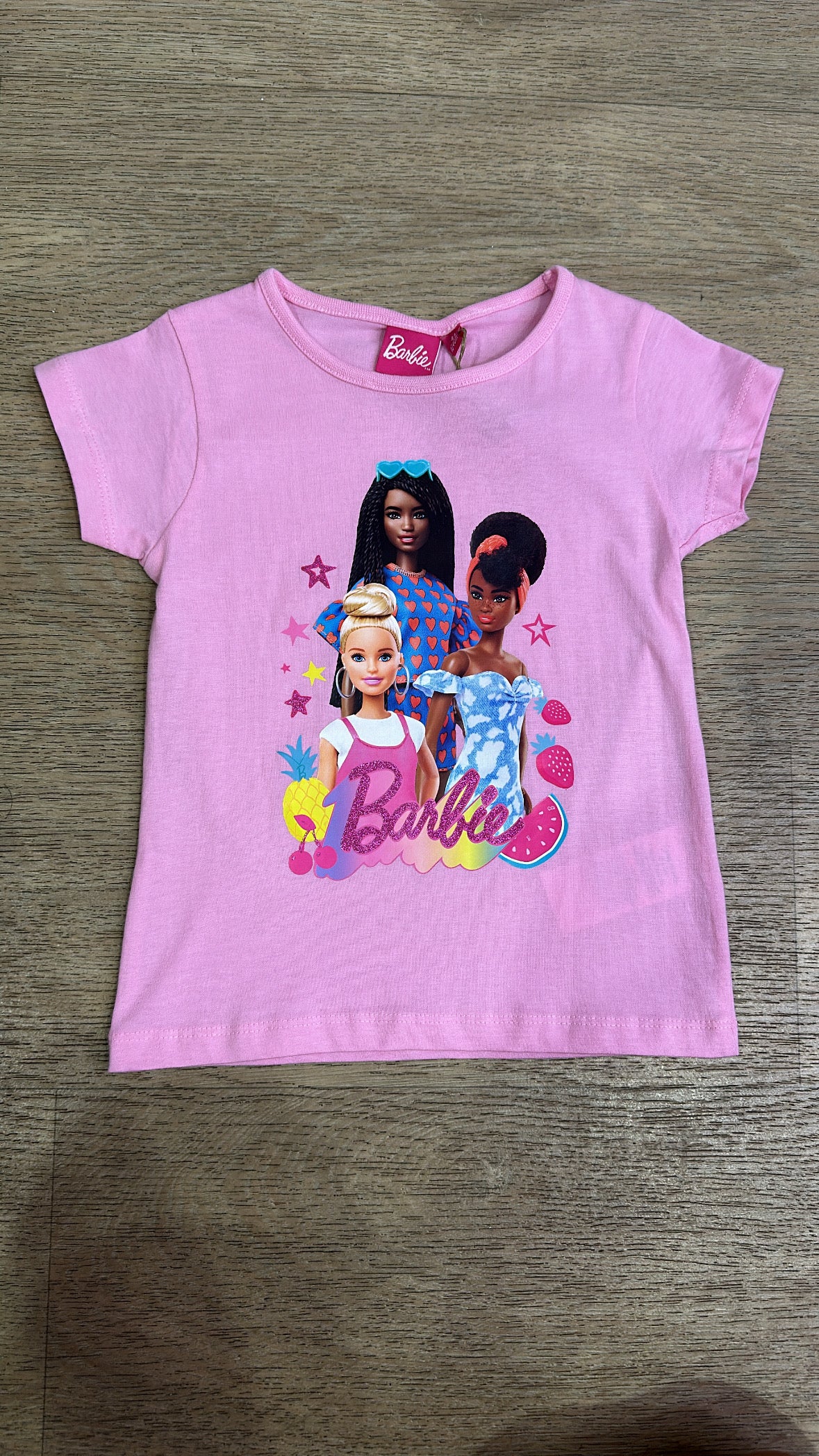 T-shirt BARBIE 4-10A - ROSA