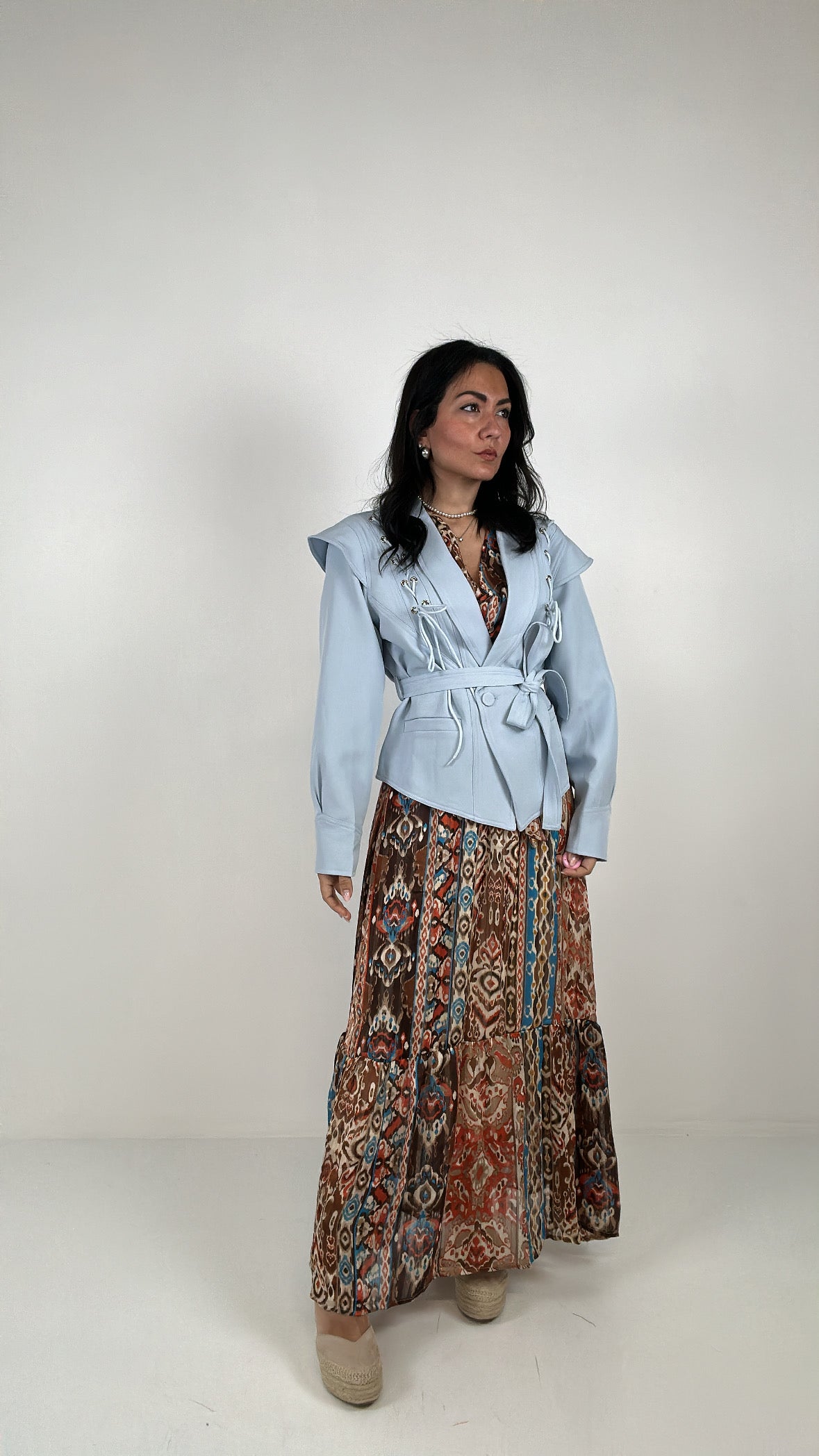Vestito ETNIS - MARRONE