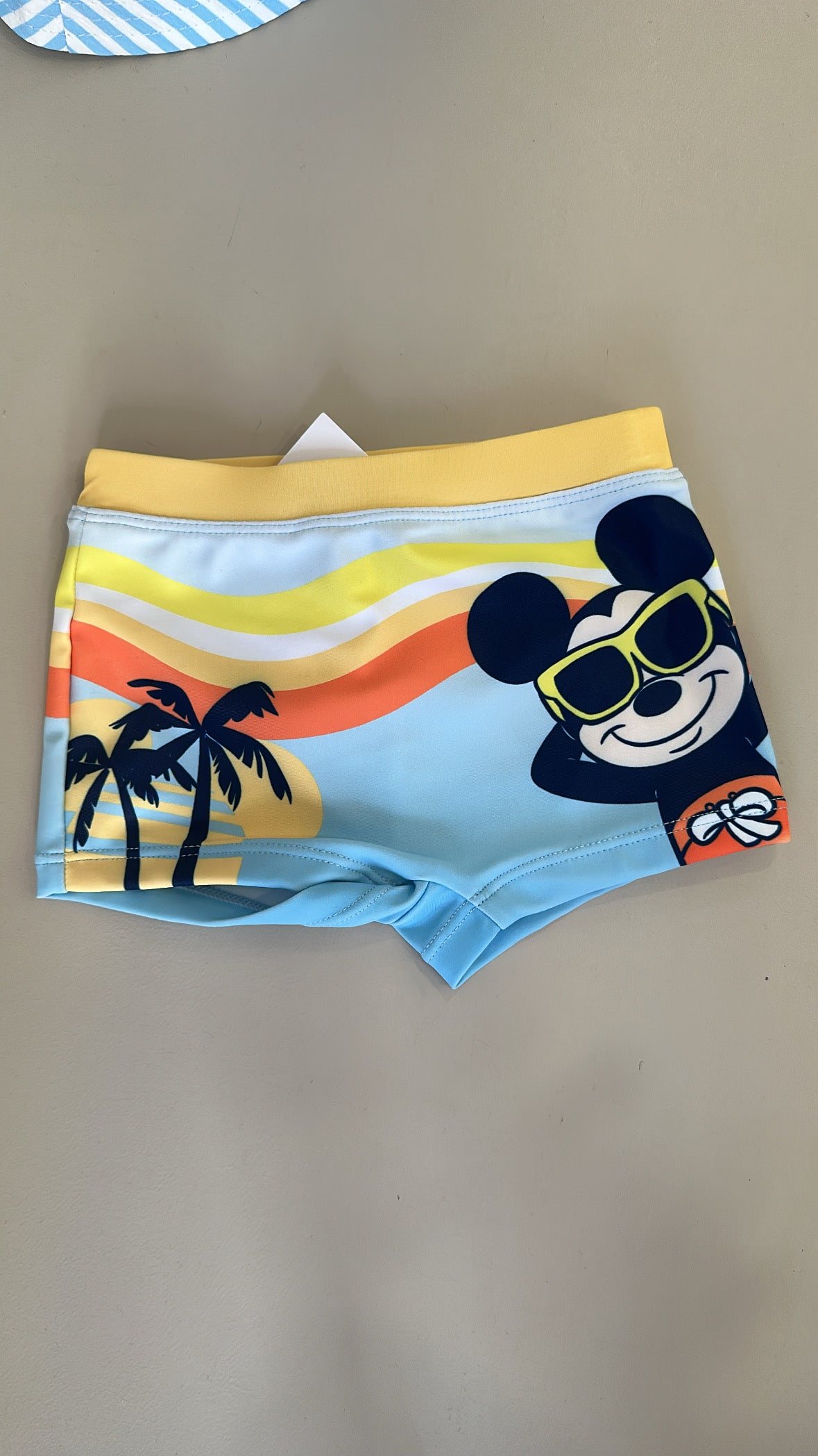 Costume BOXER TOPOLINO 12-36M - GIALLO