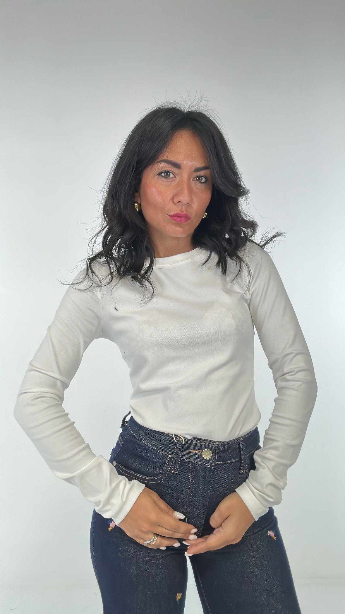 Maglia BASIC LUMINA - BIANCO