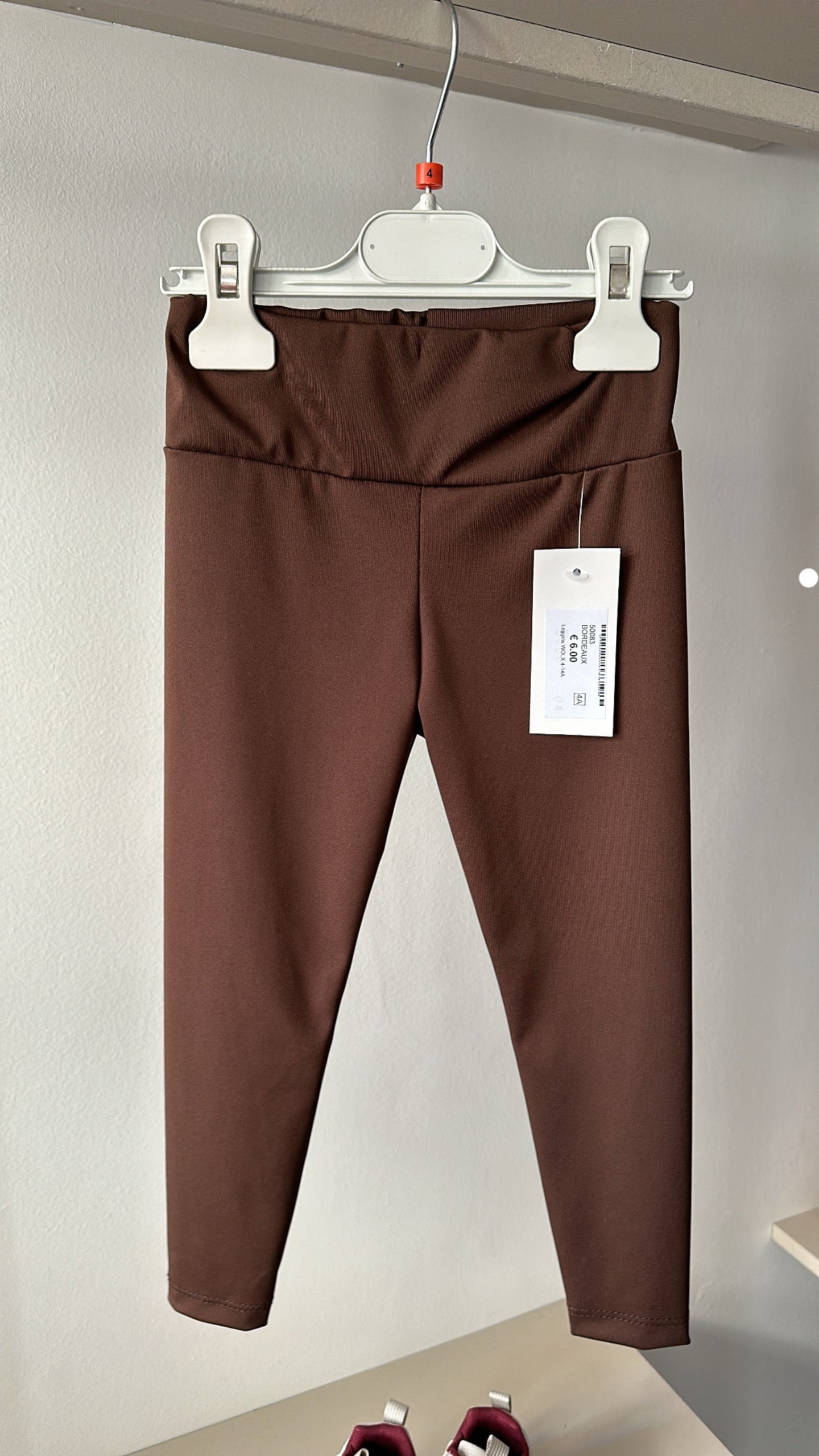 Leggins WOLX 4-14A - MARRONE