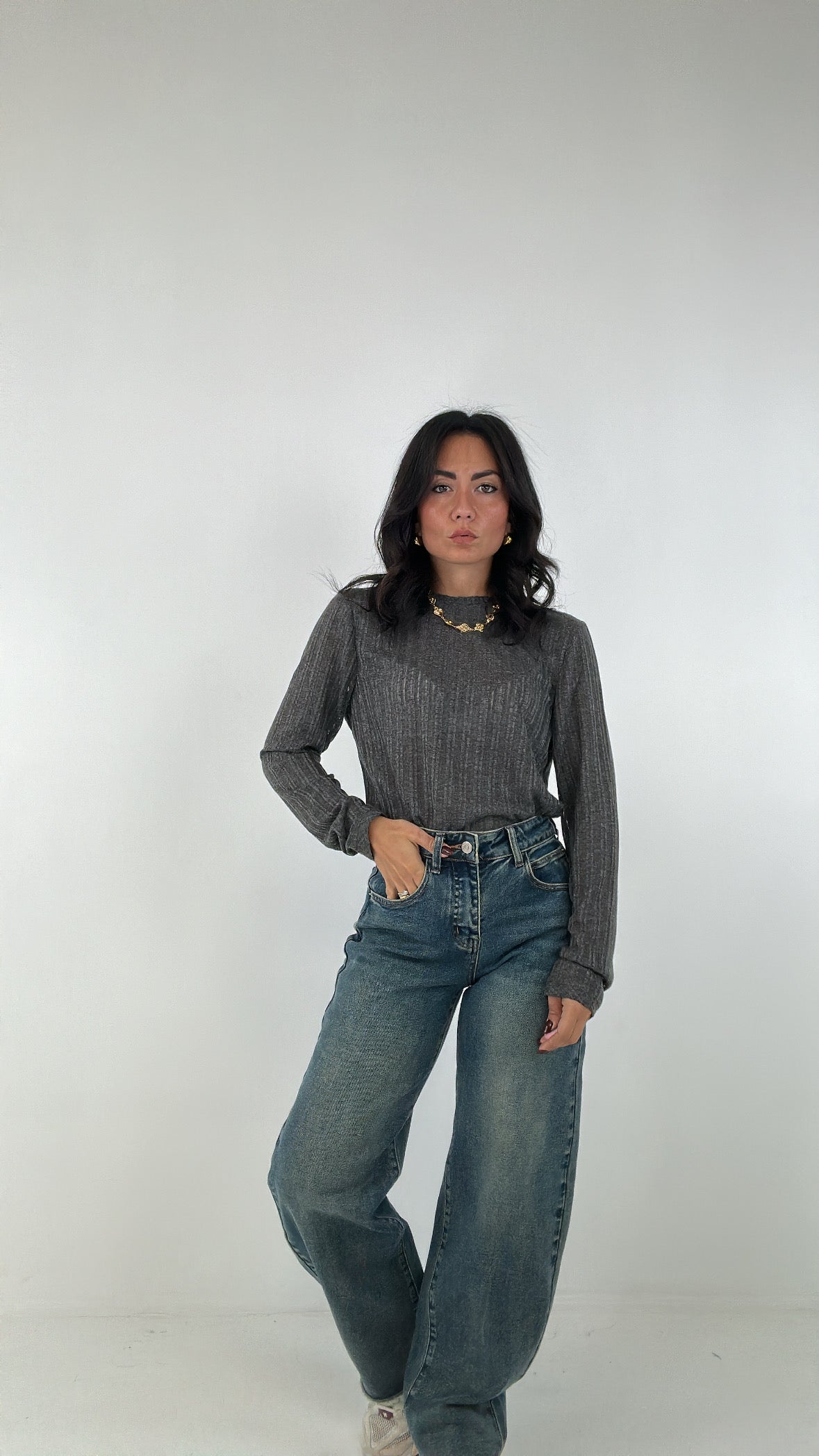 Jeans BALLOON VOLAE - JEANS