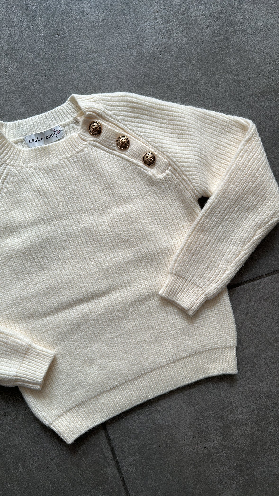 Pull BOTTONCINI 4-12A - PANNA