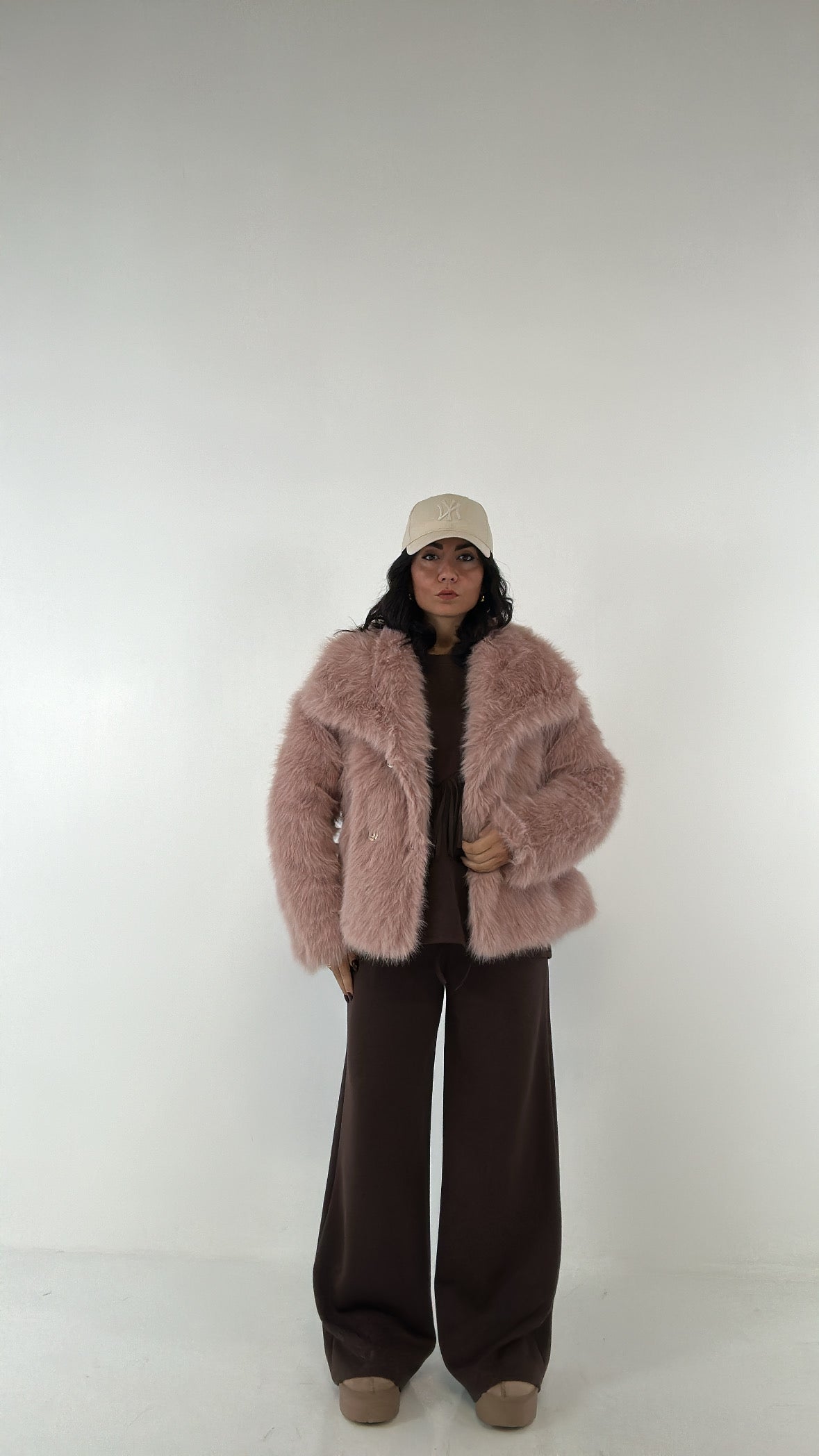 Ecopelliccia LOWWINT - ROSA