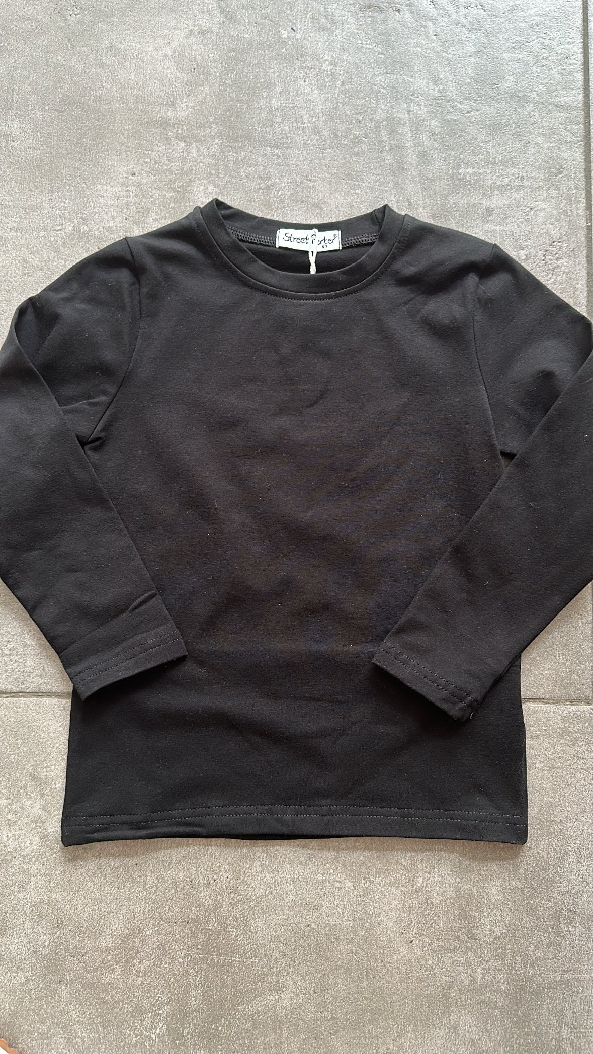 Maglia BASICA 4-14A - NERO