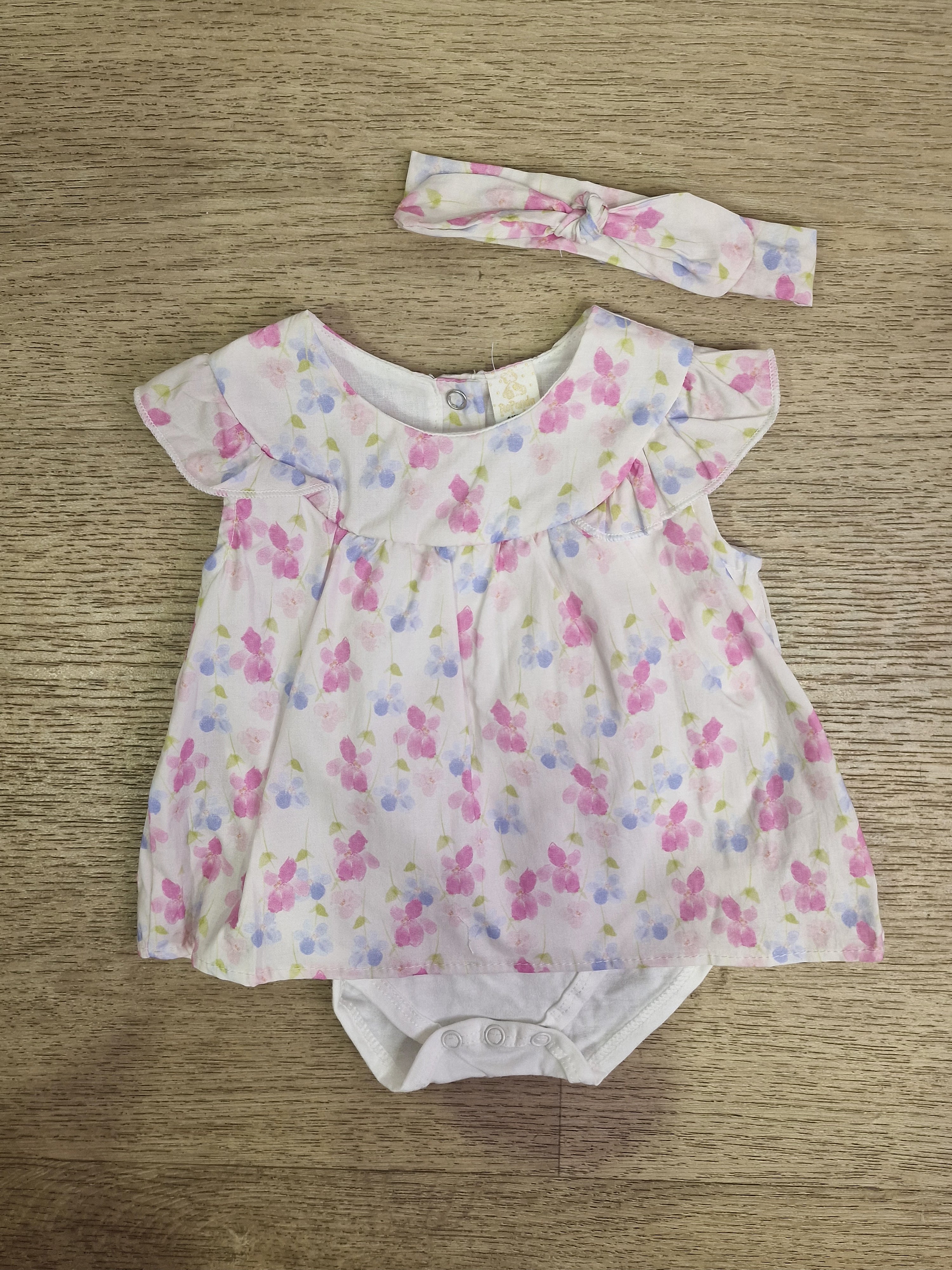 Pagliaccetto CON FASCIA 0-18M - ROSA