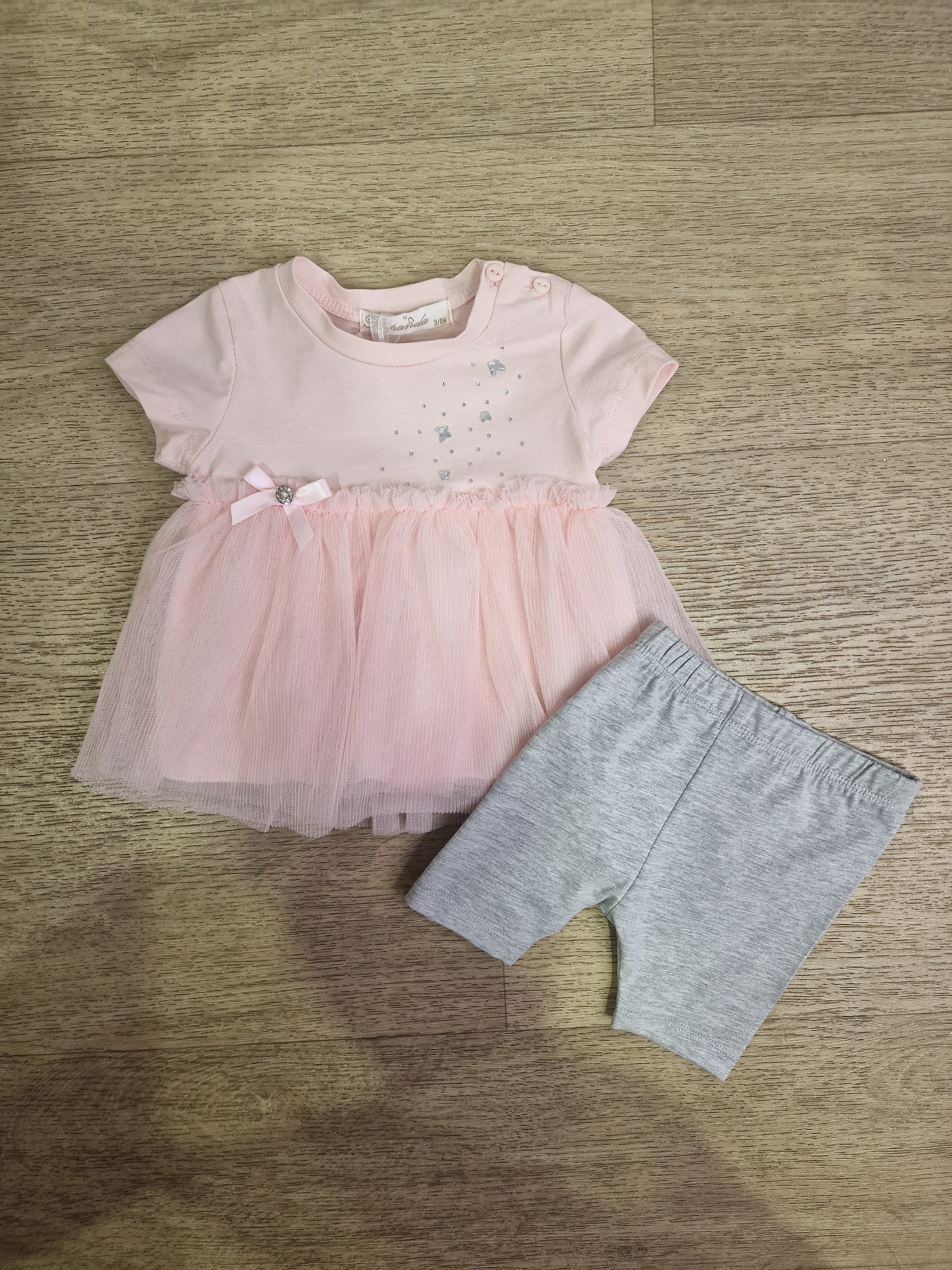 Completino STELLE 3-18M - ROSA