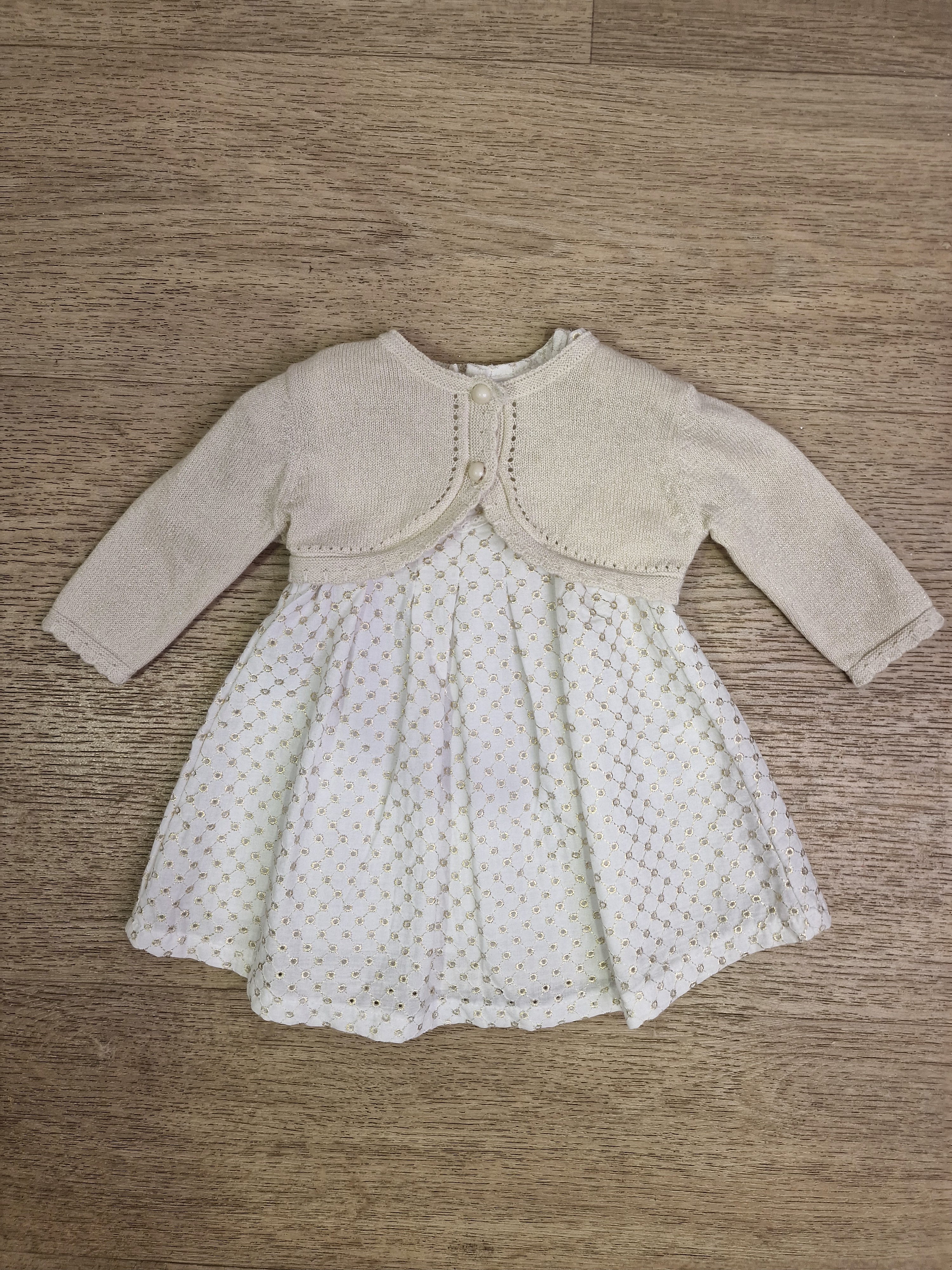 Set VESTITINO LUX 0-12 - BEIGE