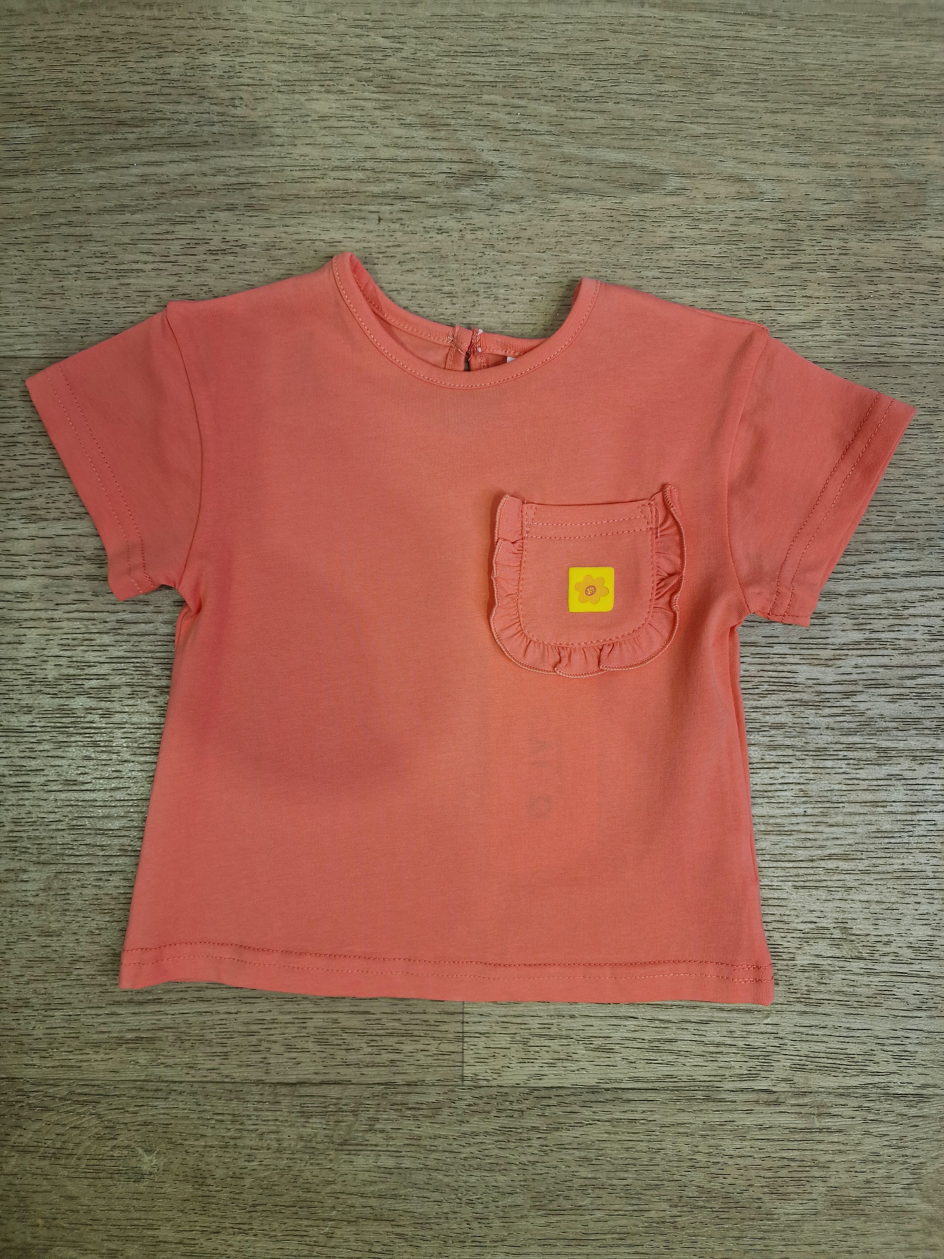 T-shirt TASCHINO 6-24M - SALMONE