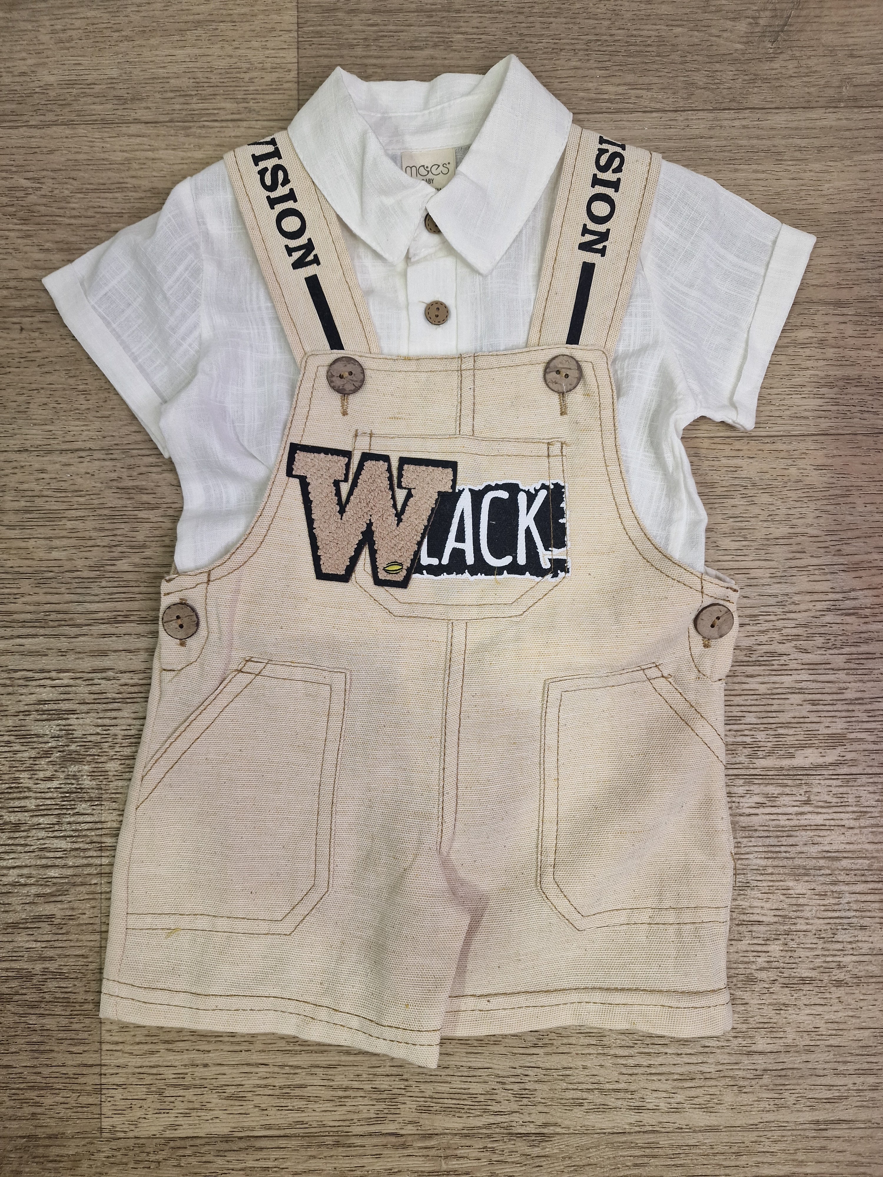 Coordinato SALOPETTE 3-18M - BEIGE