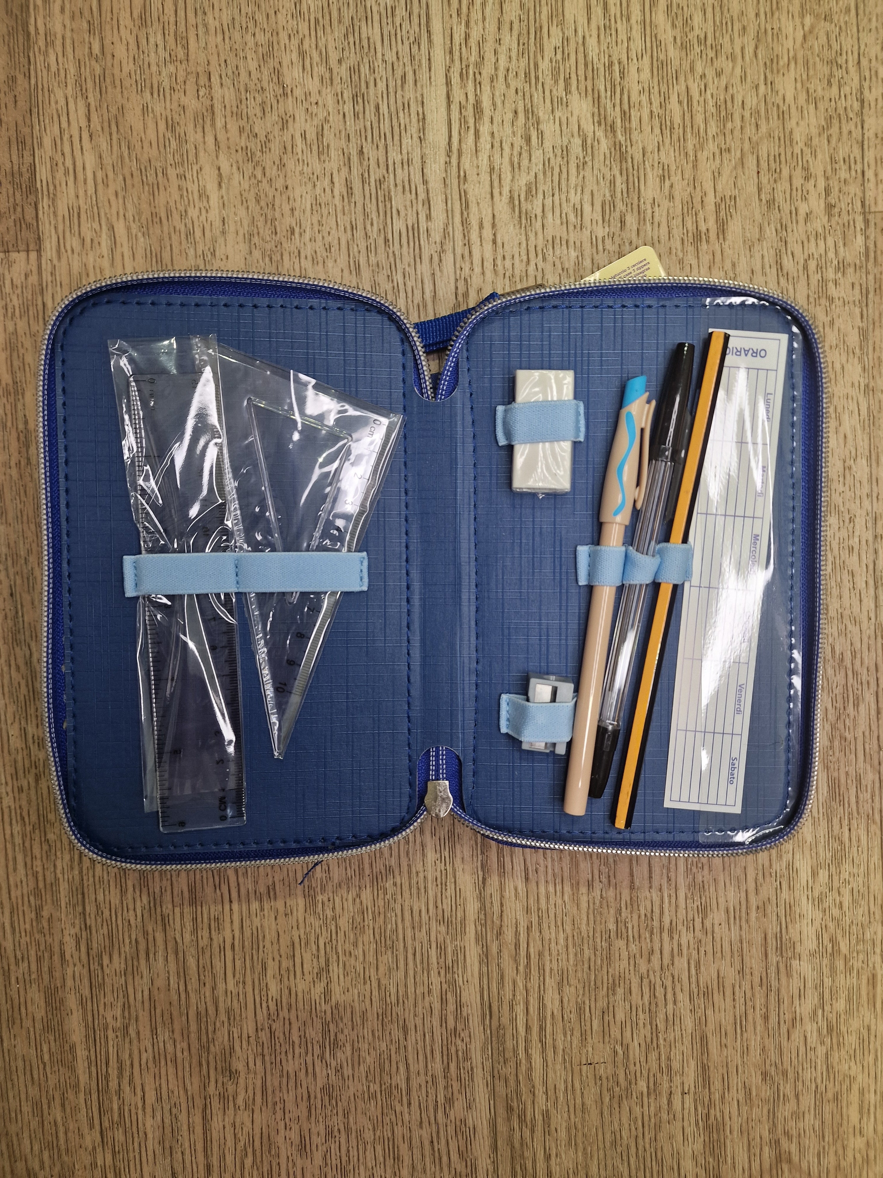 Astuccio 3ZIP - BLU