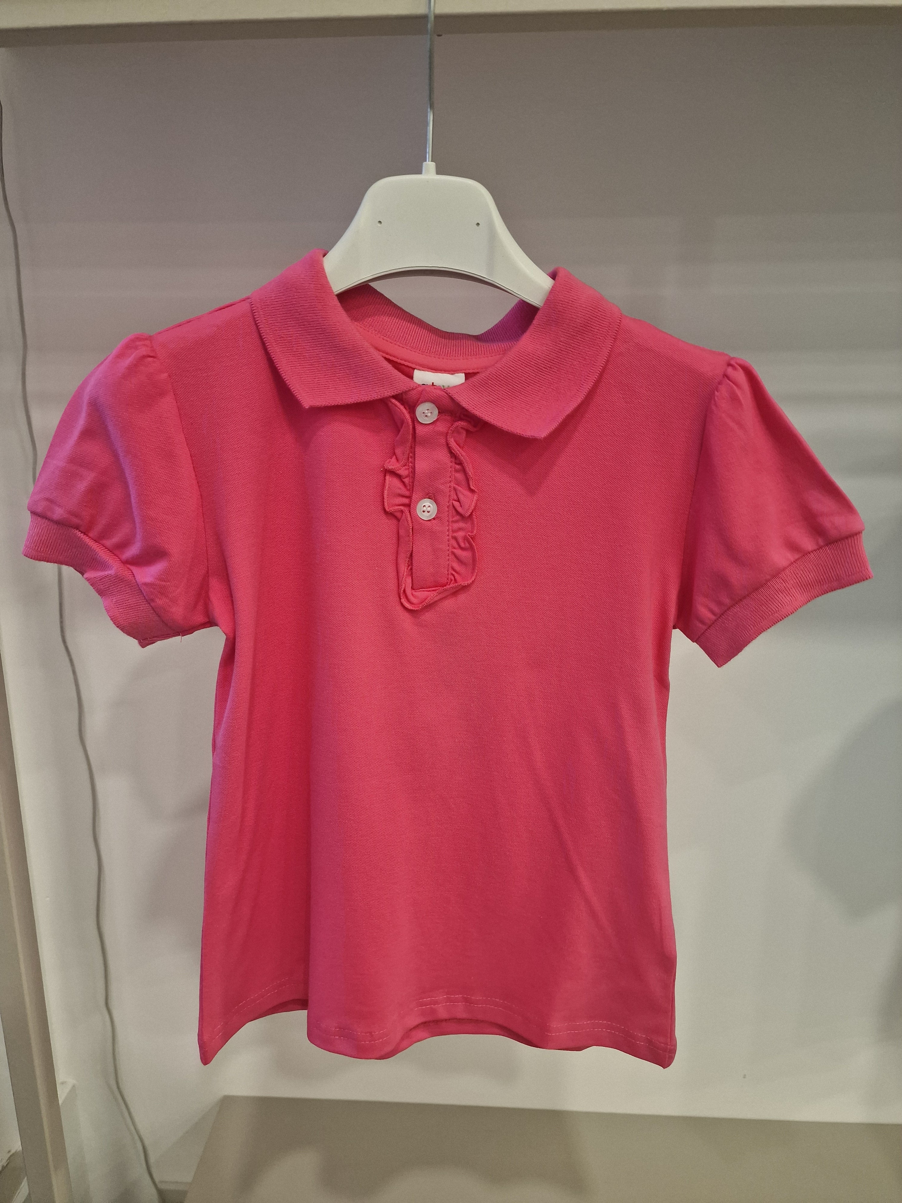 Polo PALLONCINO 4-14 - FUCSIA