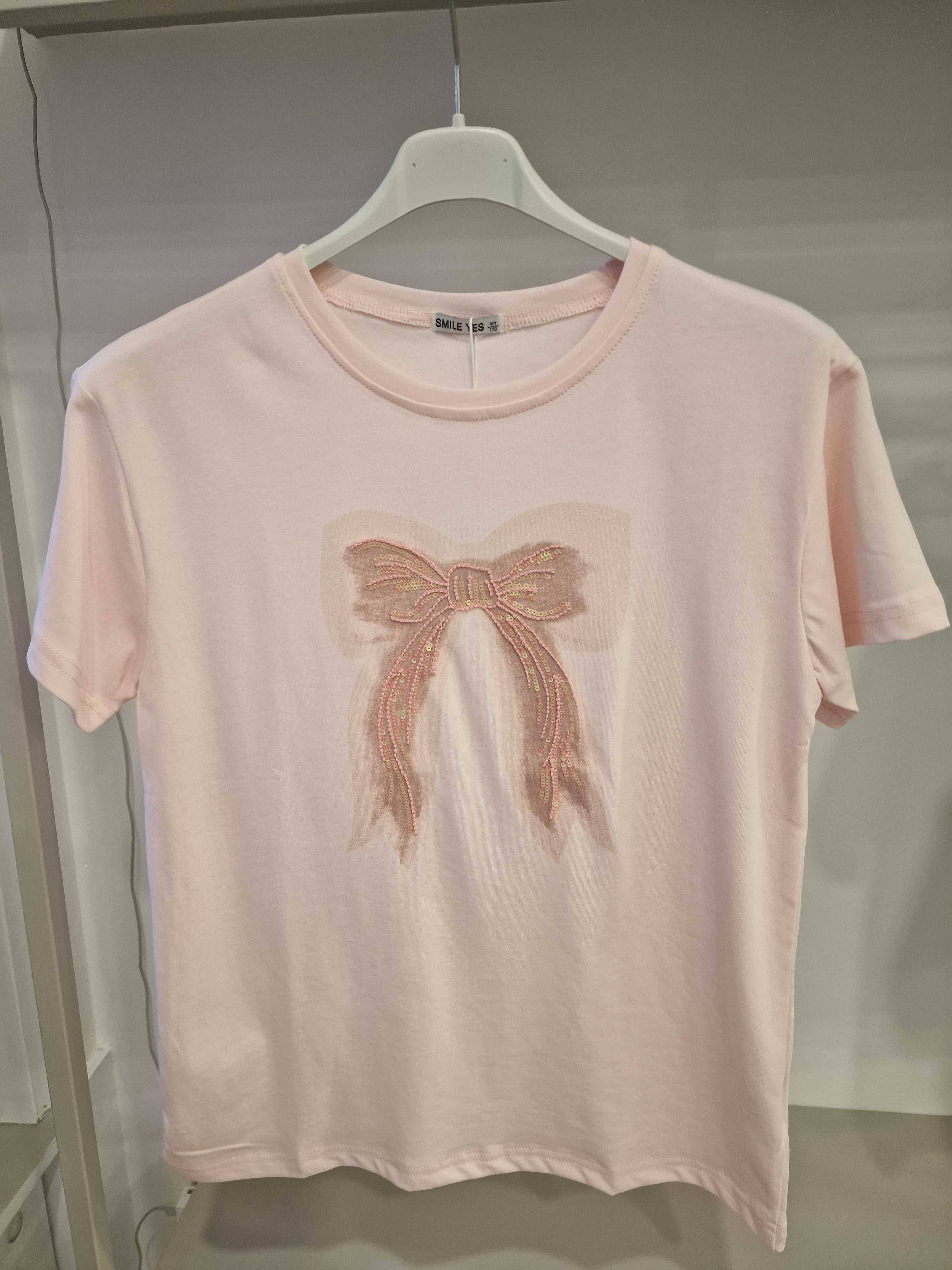 T-shirt FIOCCO 8-16A - ROSA