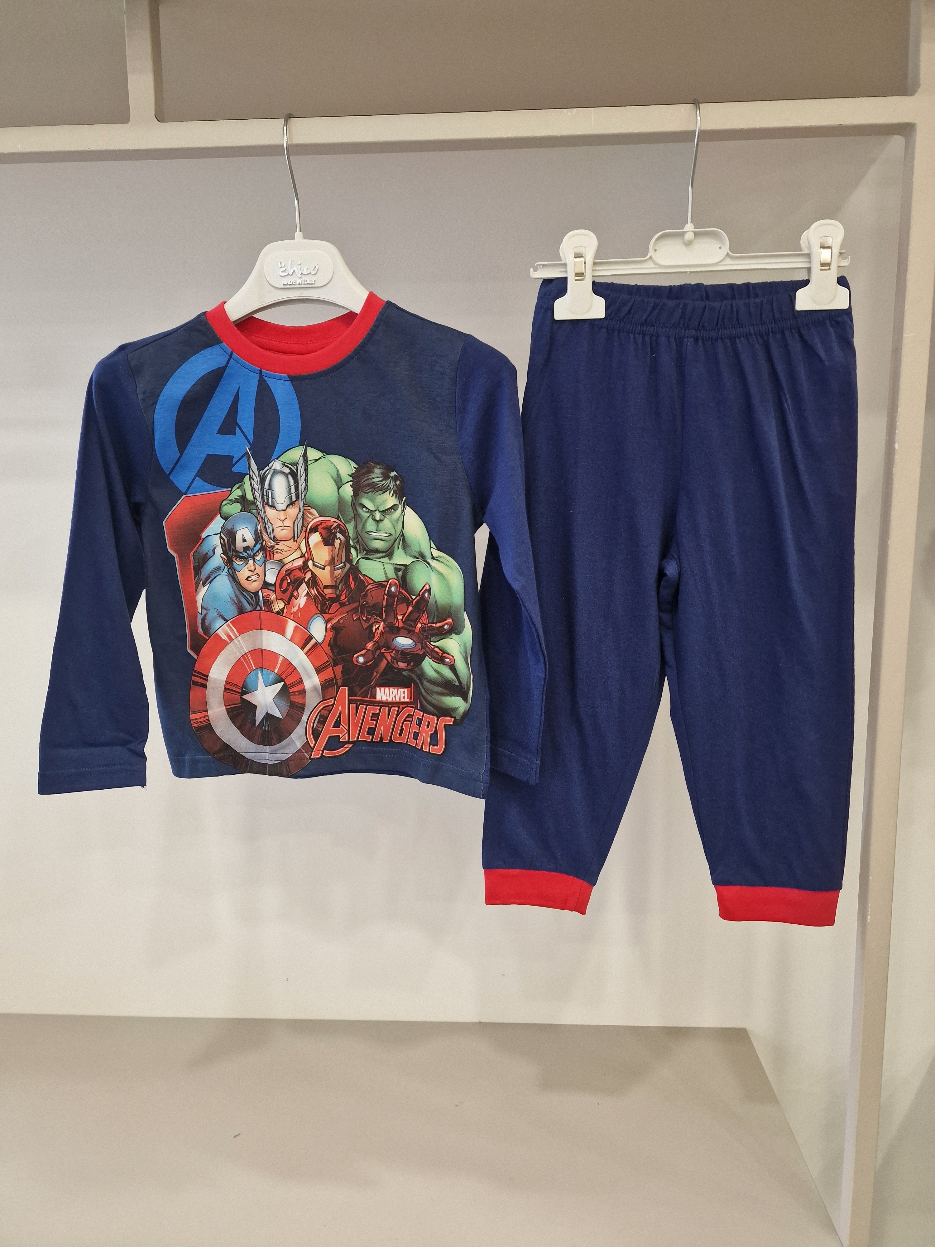 Pigiamini COTONE DISNEY - ROSSO