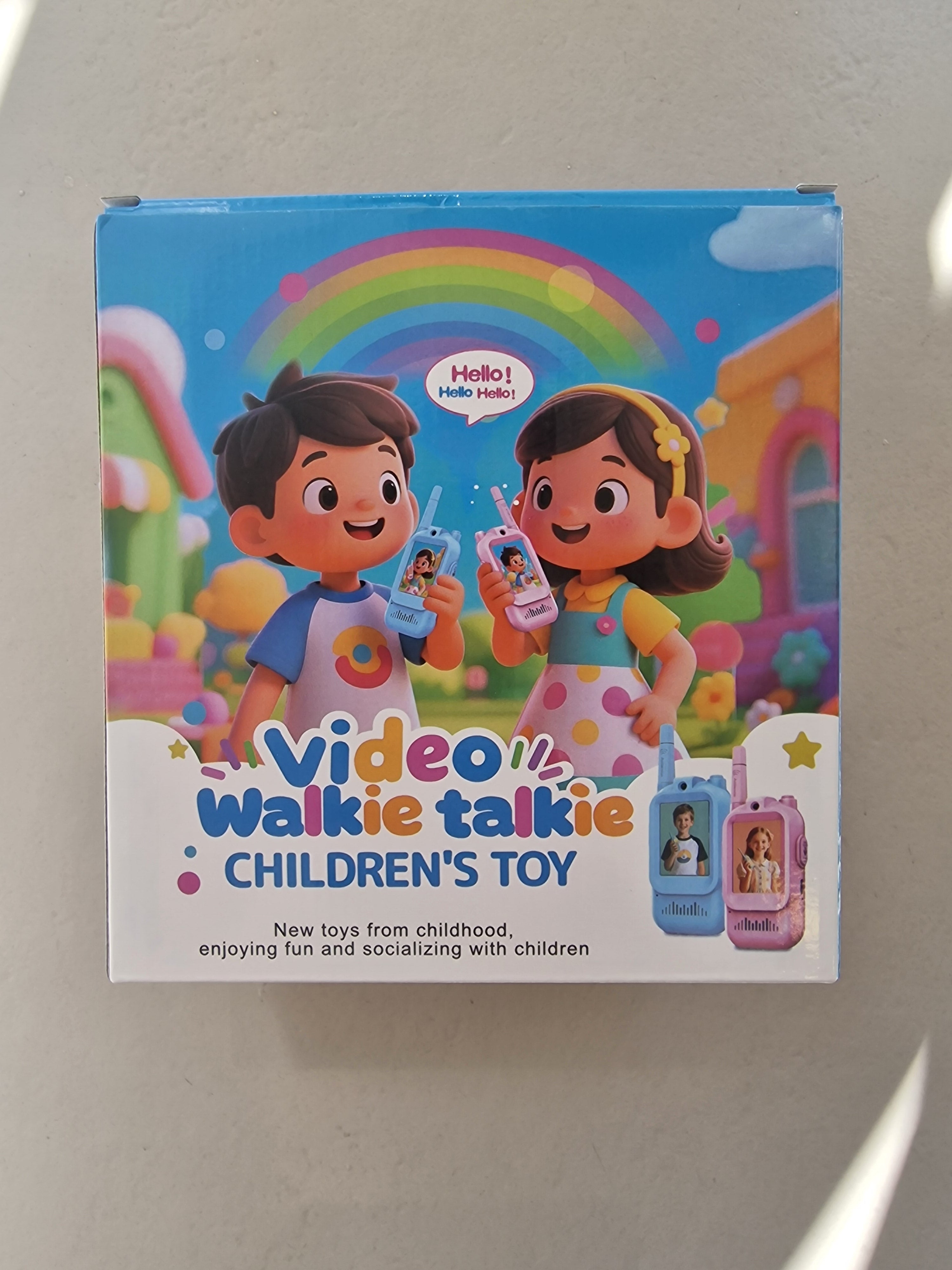 Video WALKIE TALKIE BIMBI - ROSA-CELESTE