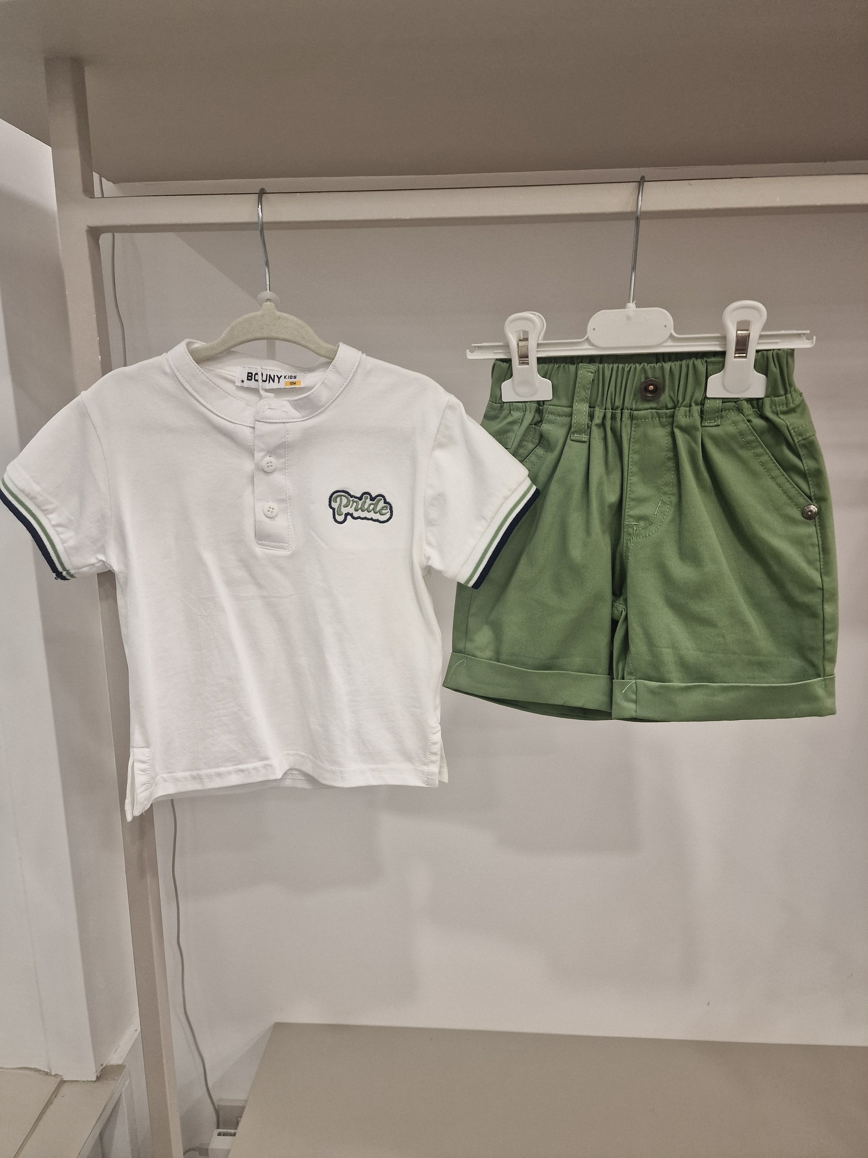 Completo PRIDE 12-36M - BIANCO