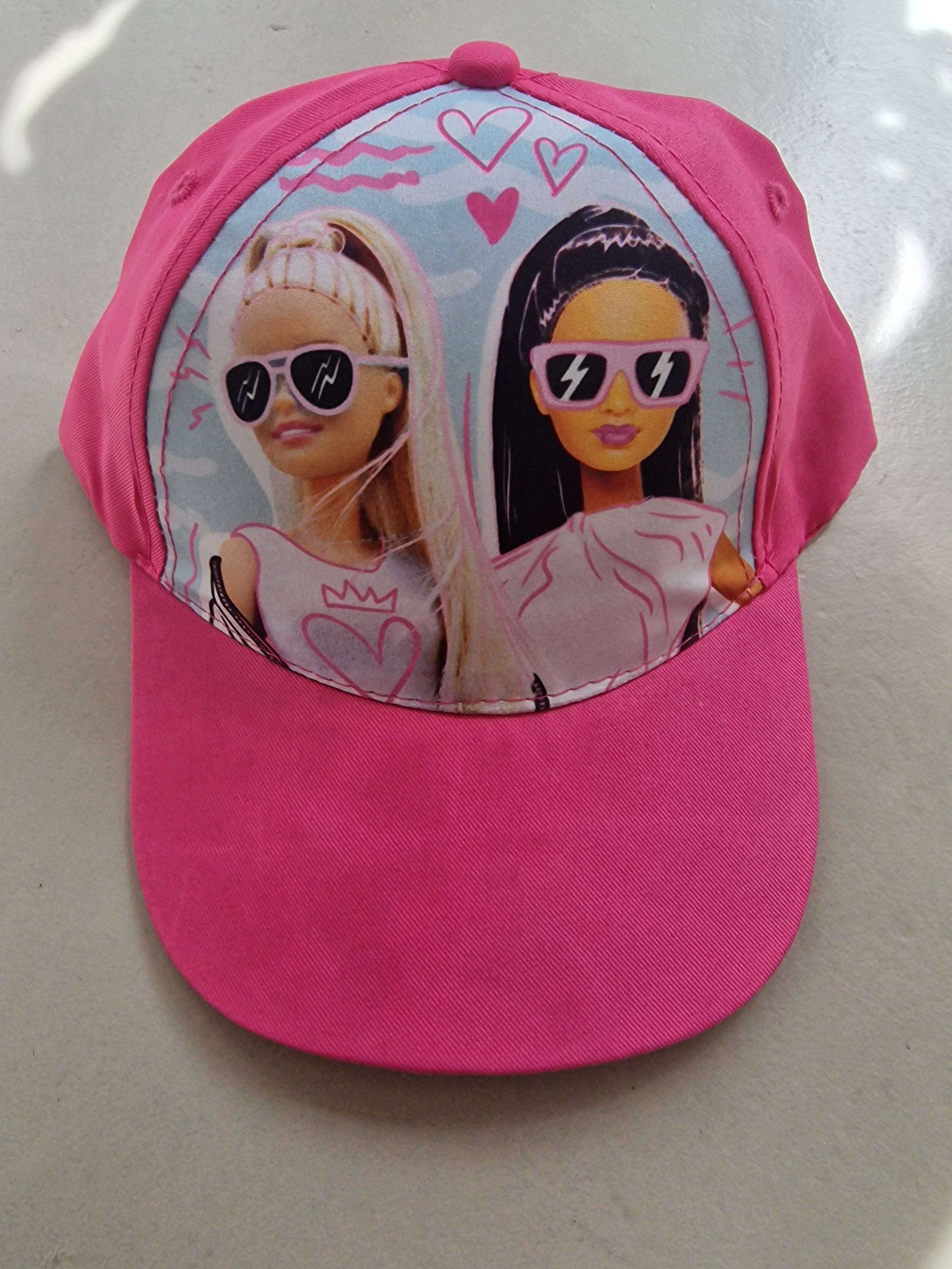CAPPELLO CON VISIERA DISNEY - ROSA BARBIE