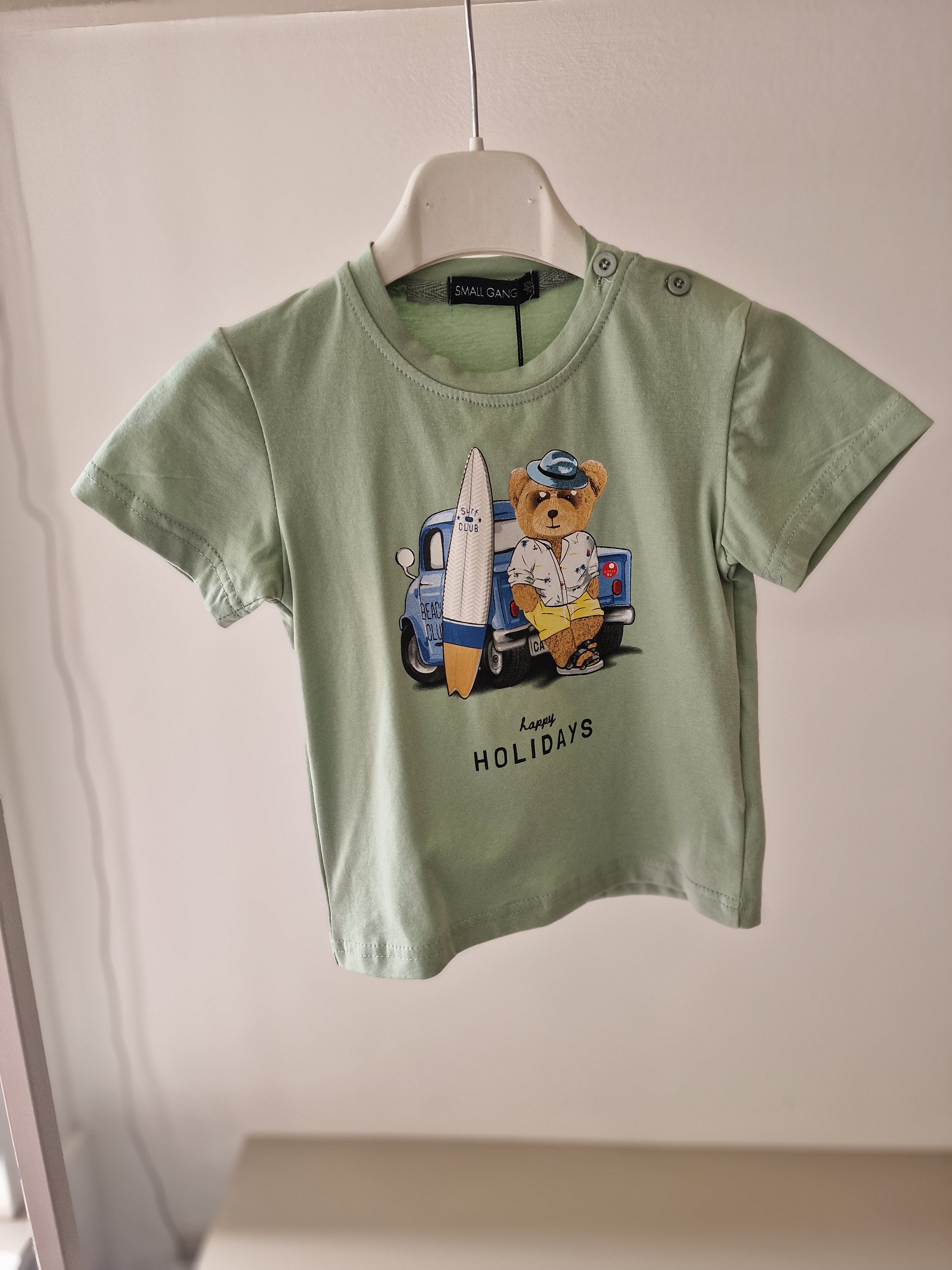 T-shirt ORSETTO 12-36M - VERDE