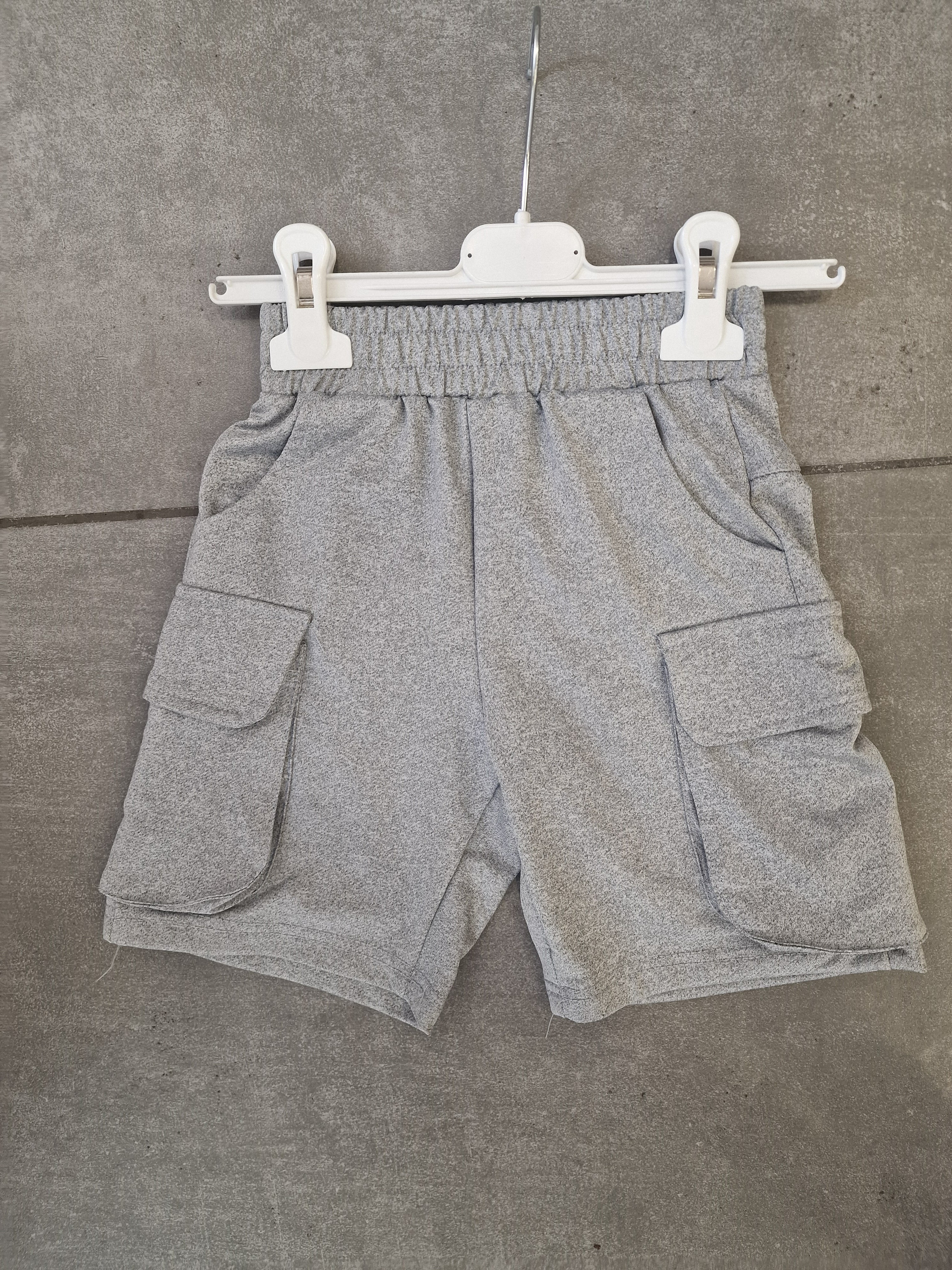Pantaloncino CARGO 4-12A - GRIGIO