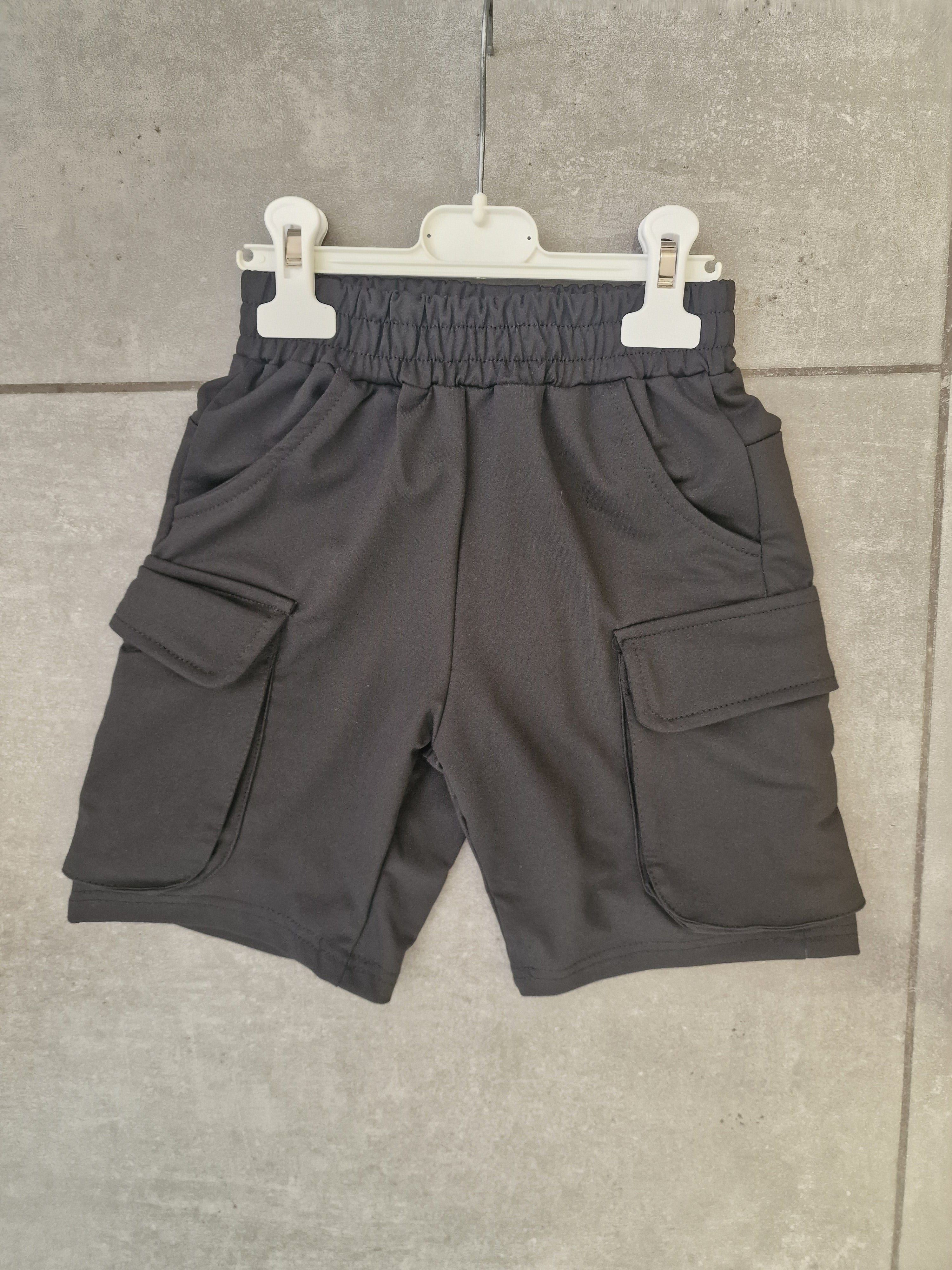 Pantaloncino CARGO 4-12A - NERO