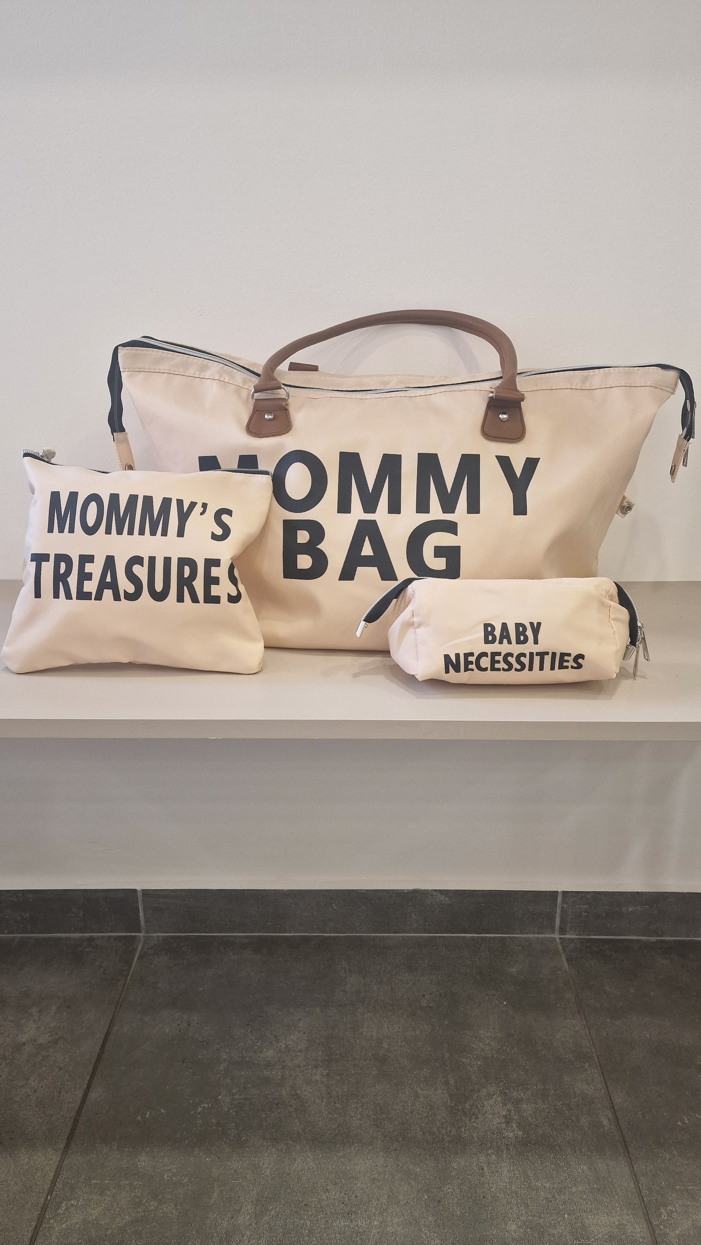 Borsone MOMMY BAG - BEIGE