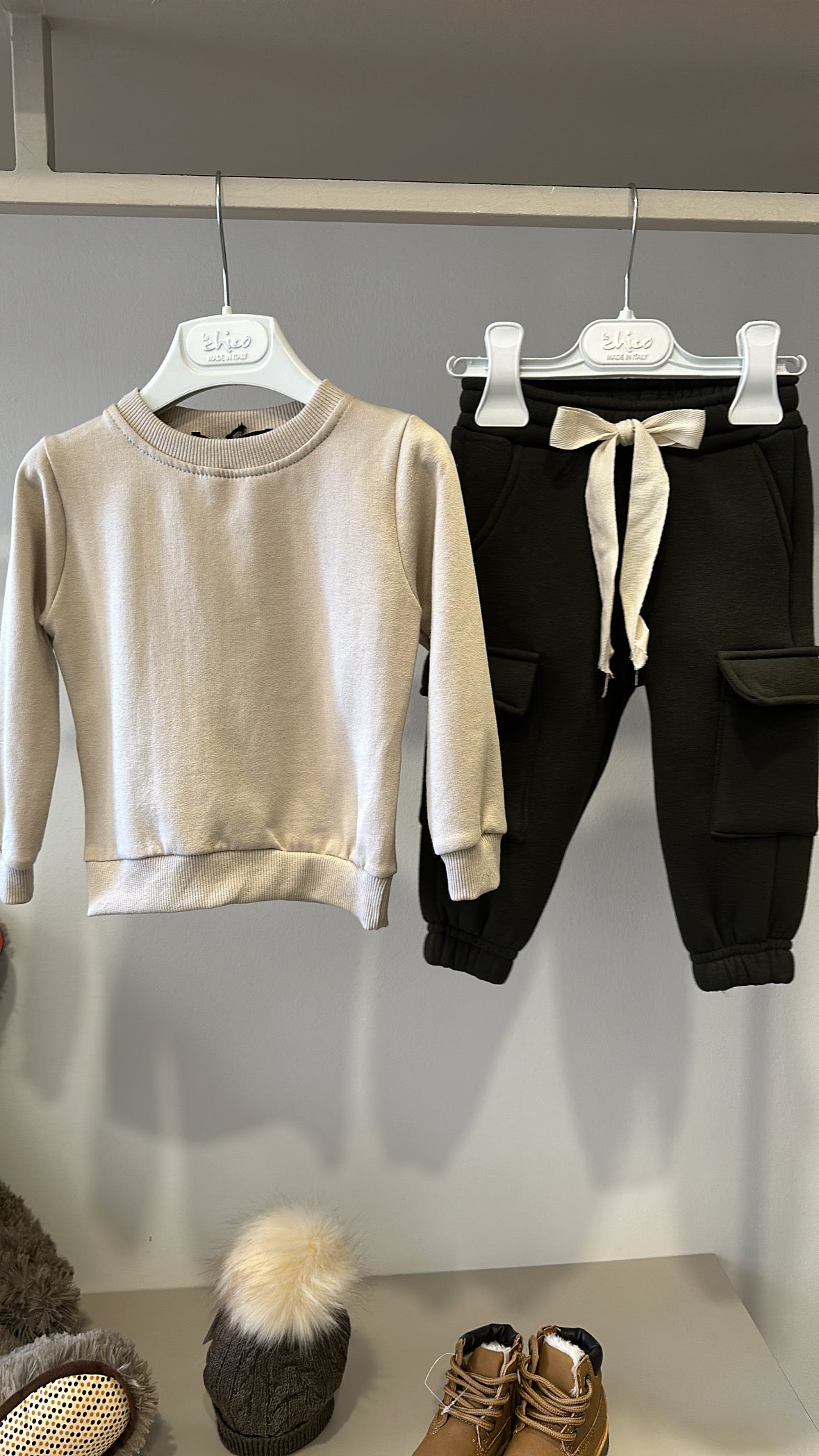 Felpa BASIC 12-36M - BEIGE