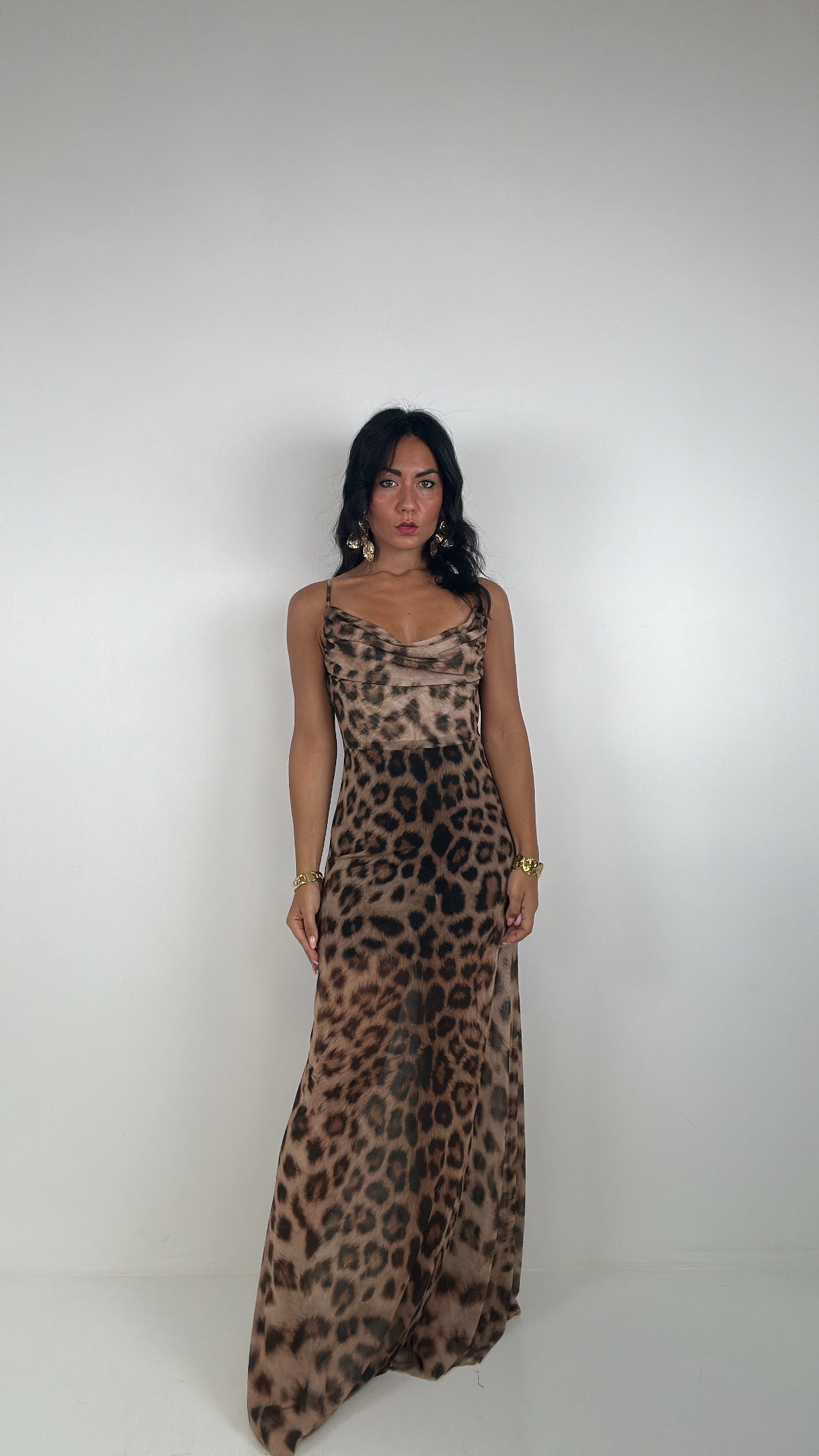 Abito LUMINA ANIMALIER - MACULATO