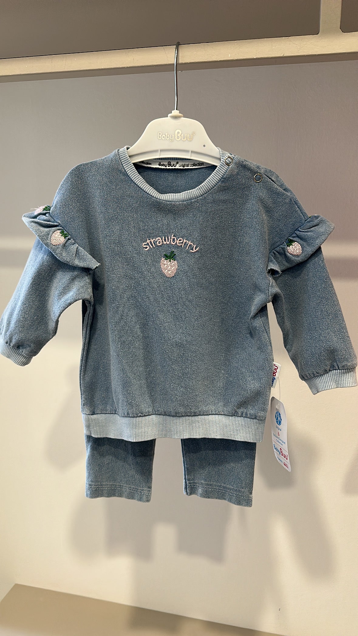 Tuta FRAGOLA 9-24M - JEANS