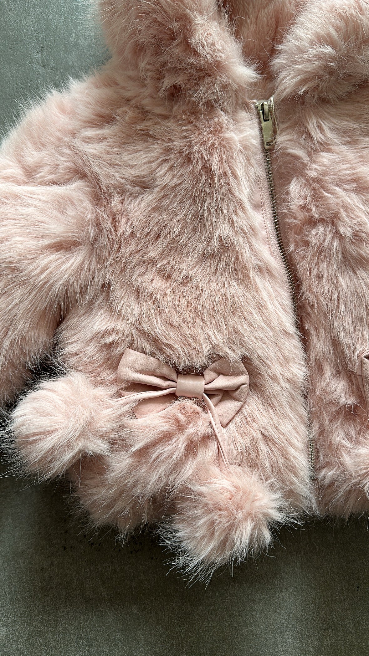 Ecopelliccia CON FIOCCHI 1-5A - ROSA