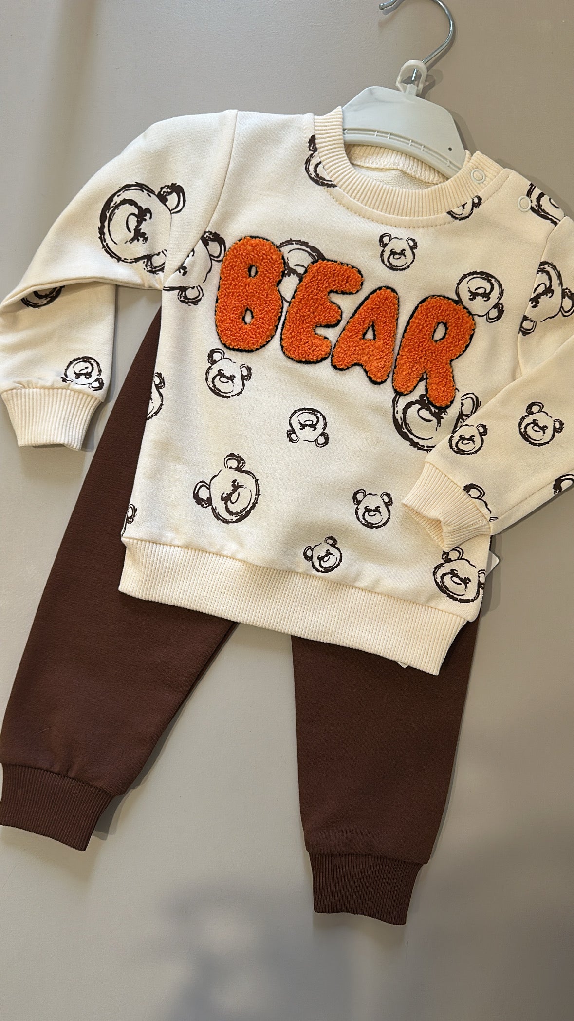 Completo BEAR 6-24M - MARRONE