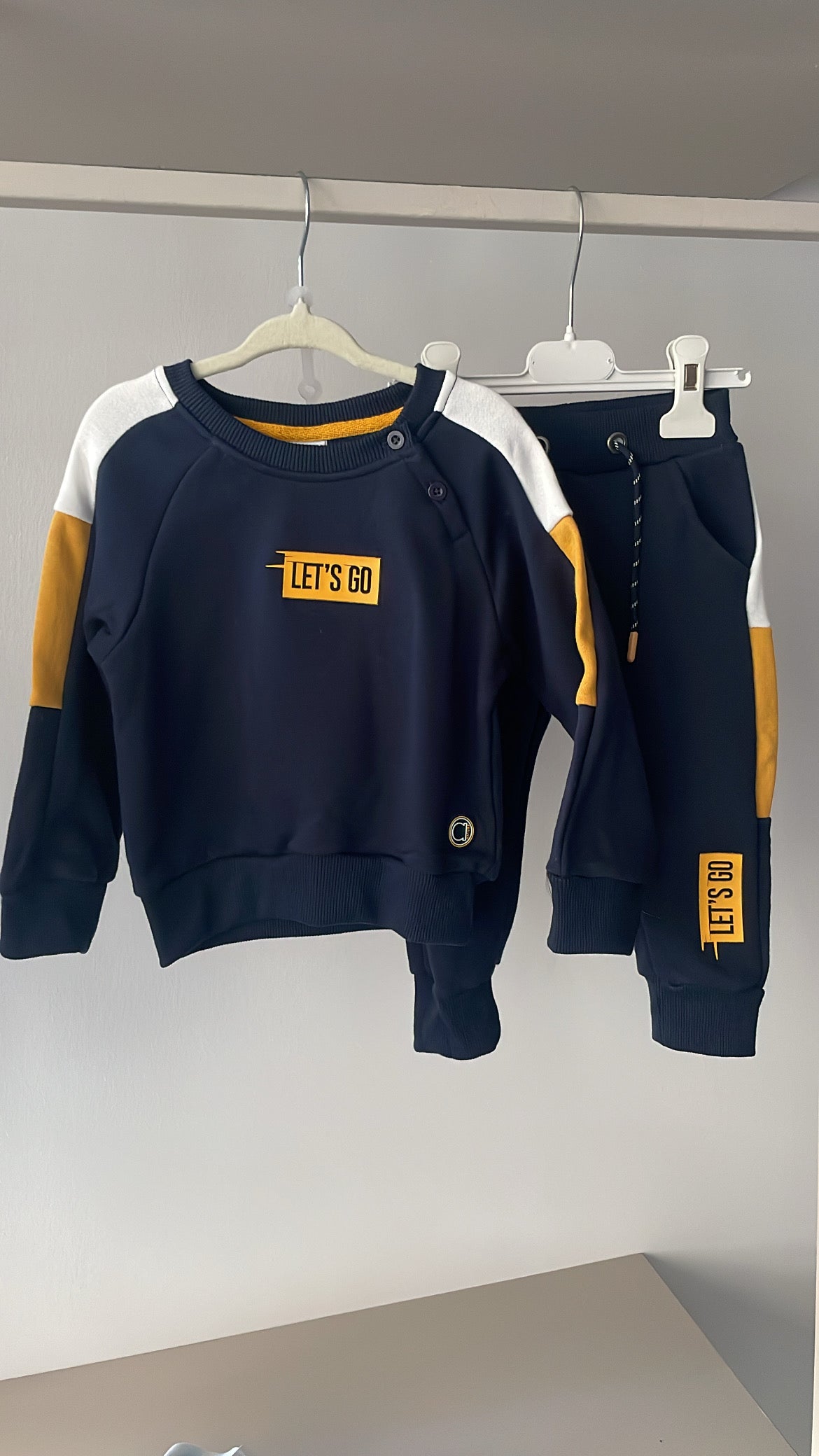 Tuta LET'S GO 6-36M - BLU