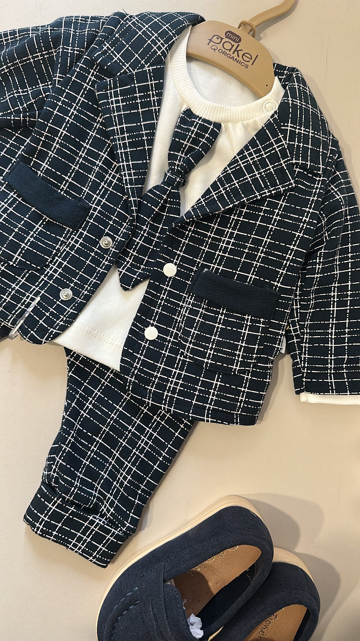 Completo ELEGANT 0-9M - BLU