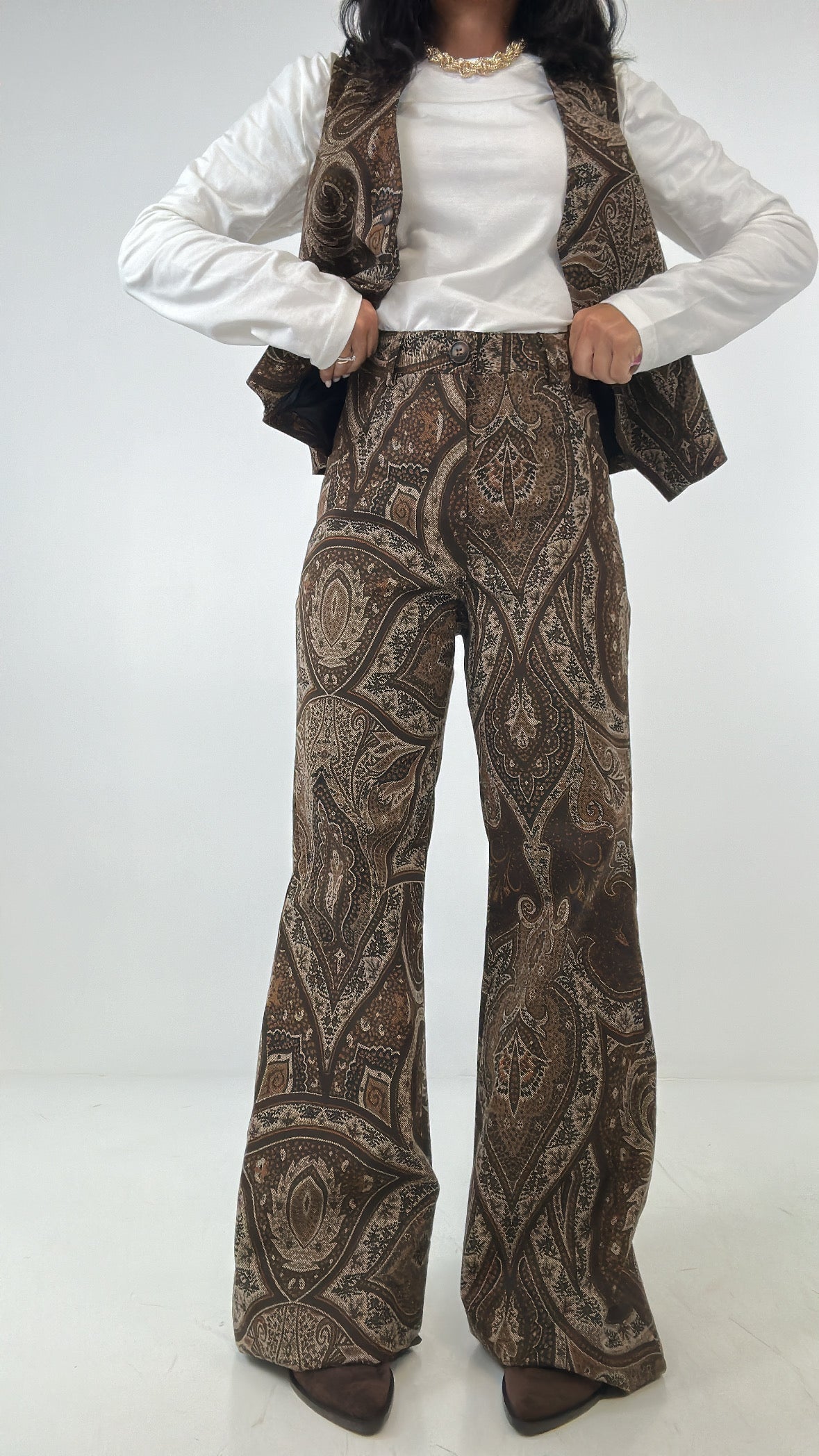 Pantalone LUMINA ETRO - MARRONE